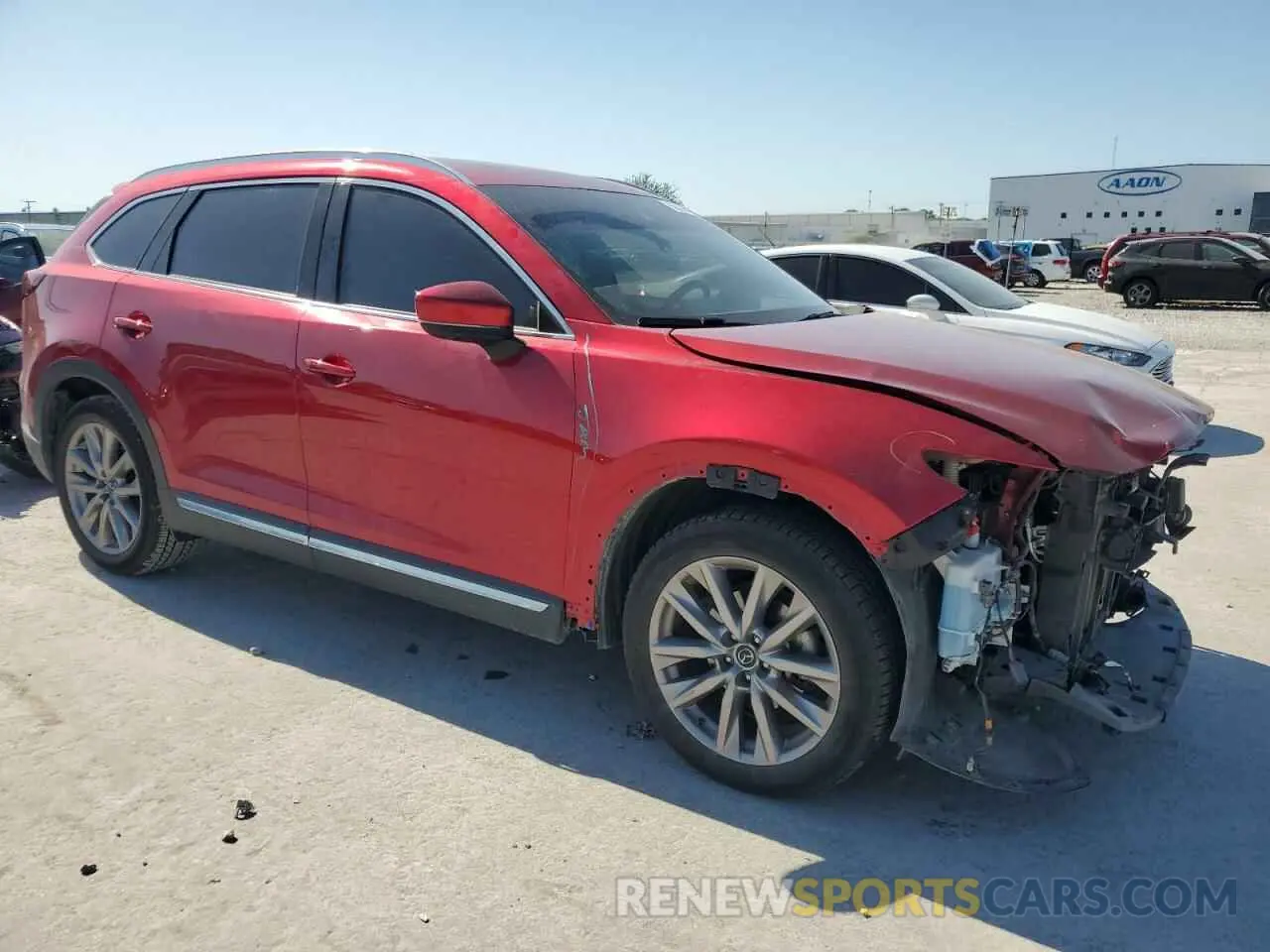 4 Photograph of a damaged car JM3TCADY9M0500746 MAZDA CX-9 2021