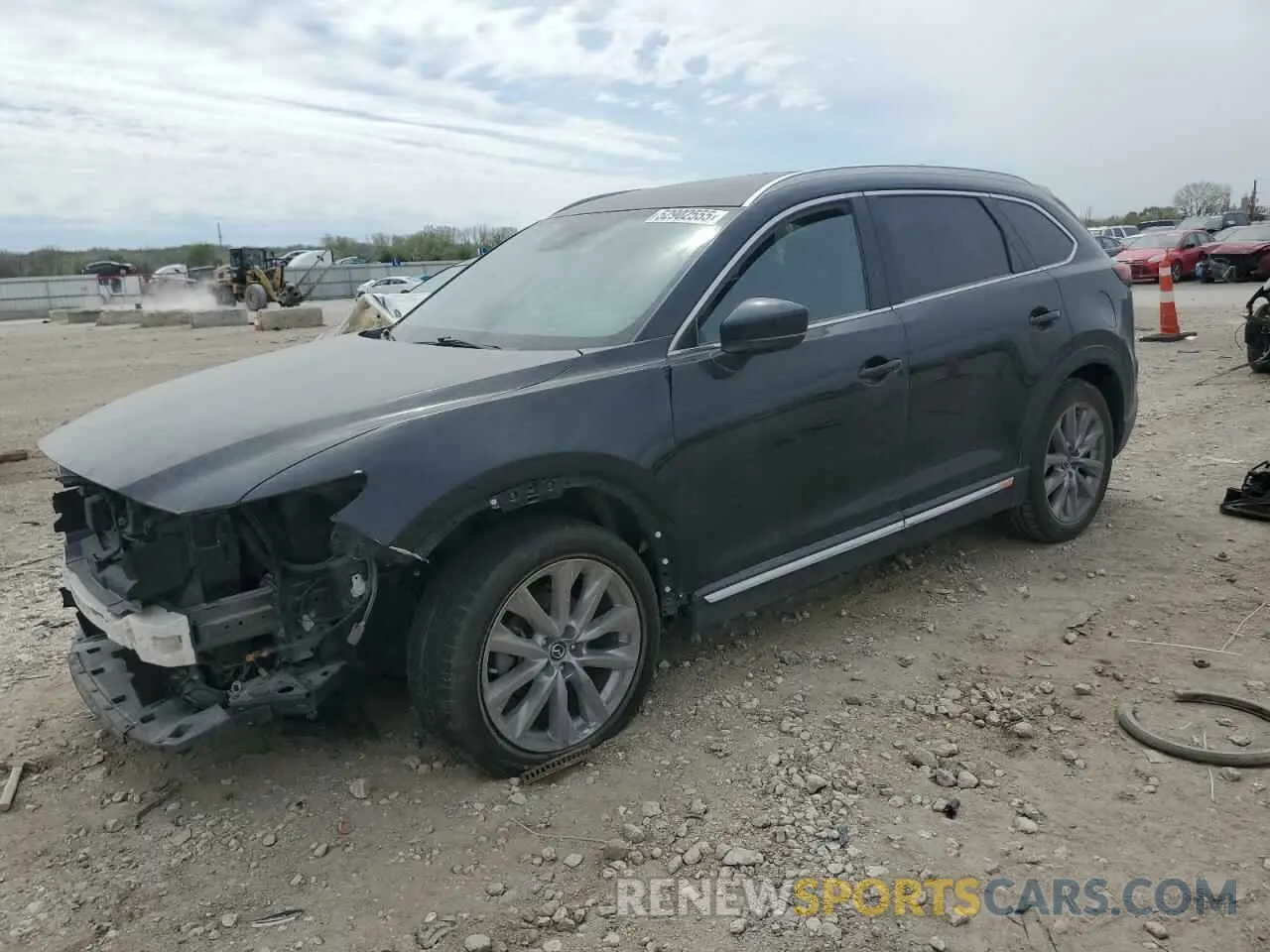 1 Photograph of a damaged car JM3TCADY9M0514372 MAZDA CX-9 2021