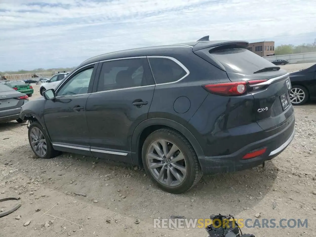 2 Photograph of a damaged car JM3TCADY9M0514372 MAZDA CX-9 2021