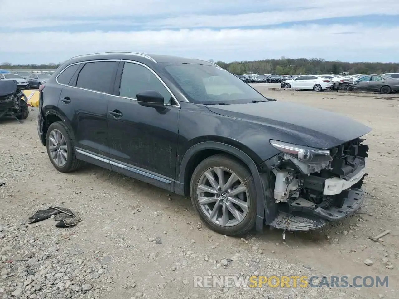 4 Photograph of a damaged car JM3TCADY9M0514372 MAZDA CX-9 2021