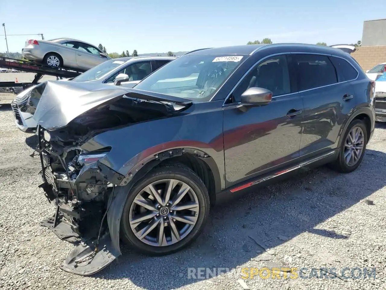 1 Photograph of a damaged car JM3TCADYXM0519399 MAZDA CX-9 2021