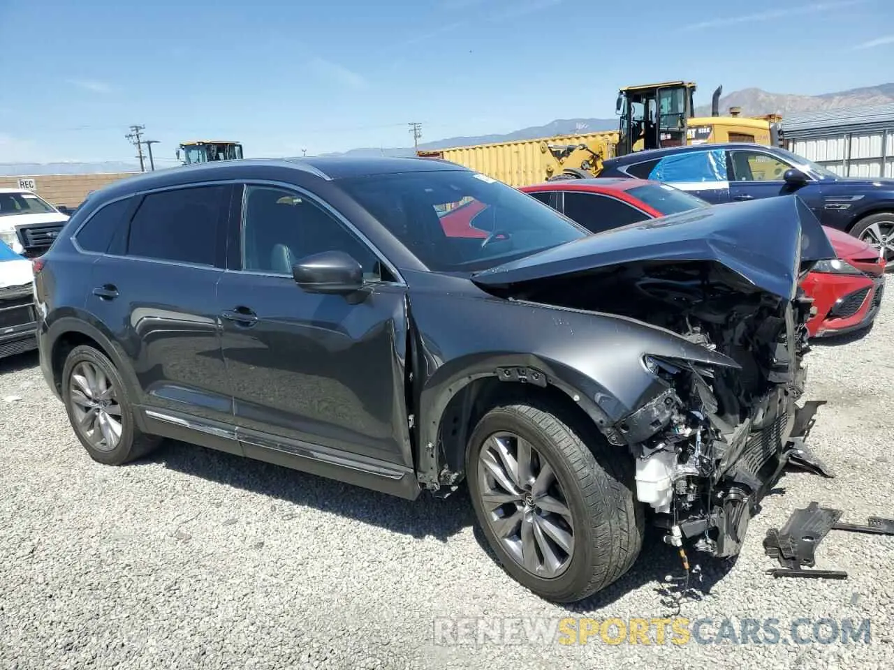 4 Photograph of a damaged car JM3TCADYXM0519399 MAZDA CX-9 2021