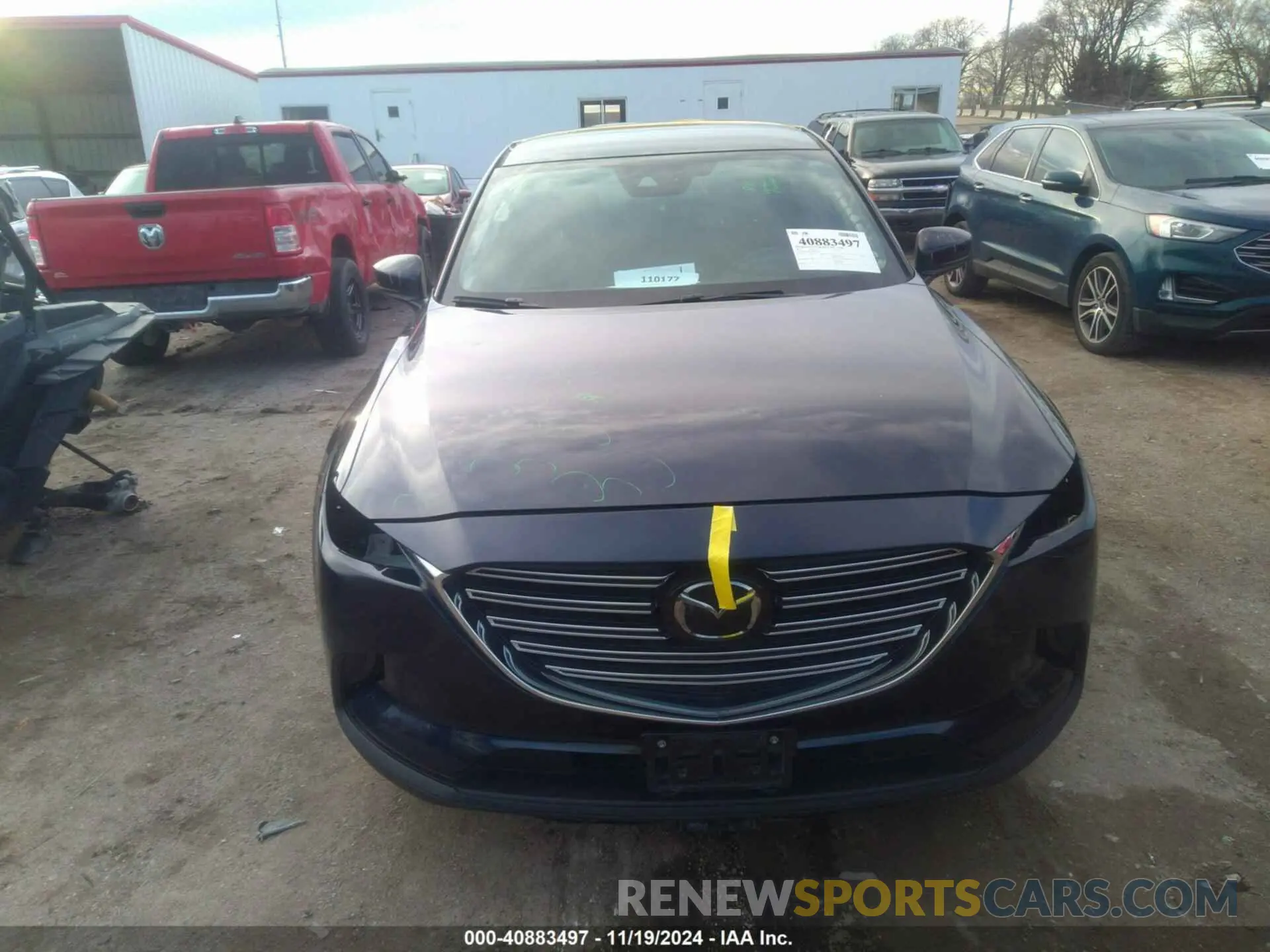 13 Photograph of a damaged car JM3TCBBY4M0519407 MAZDA CX-9 2021