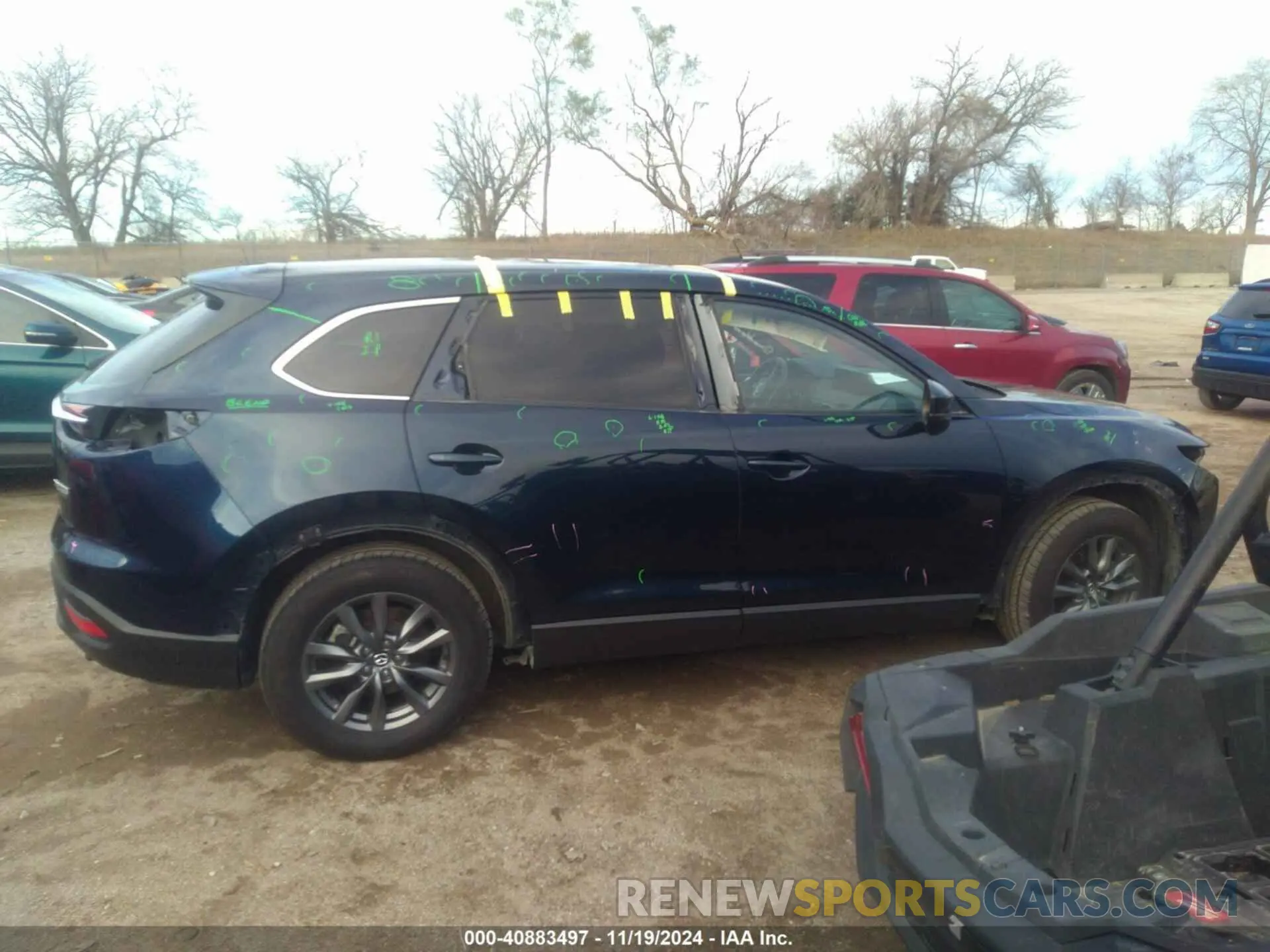 14 Photograph of a damaged car JM3TCBBY4M0519407 MAZDA CX-9 2021