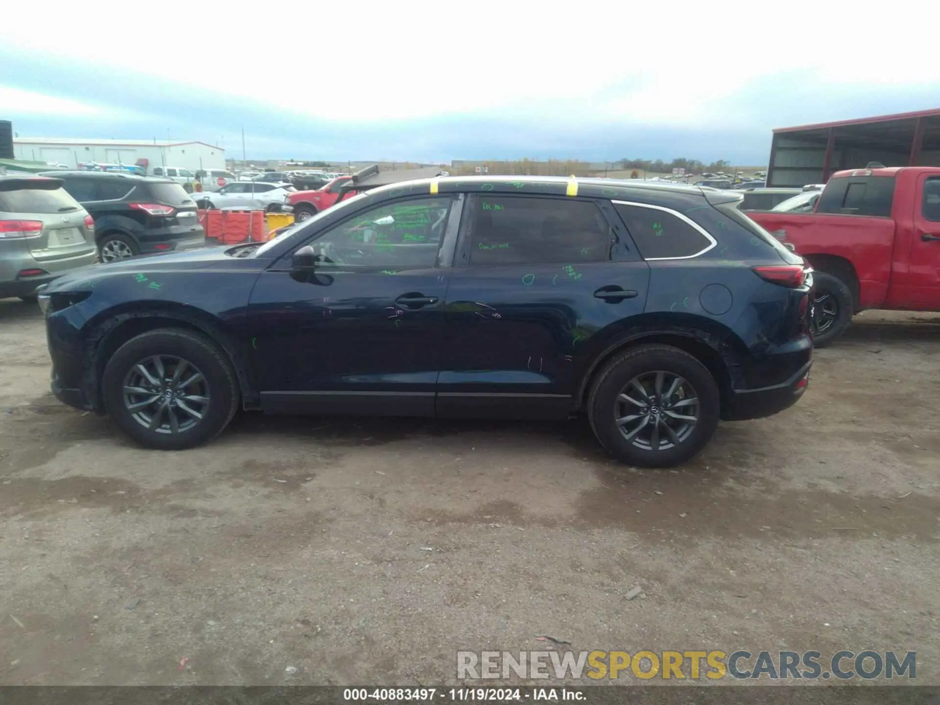 15 Photograph of a damaged car JM3TCBBY4M0519407 MAZDA CX-9 2021