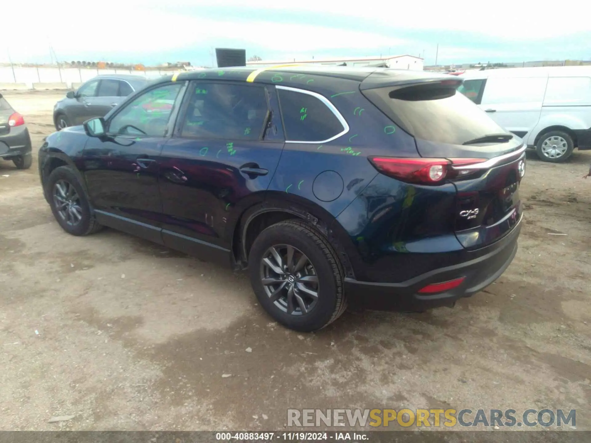 3 Photograph of a damaged car JM3TCBBY4M0519407 MAZDA CX-9 2021
