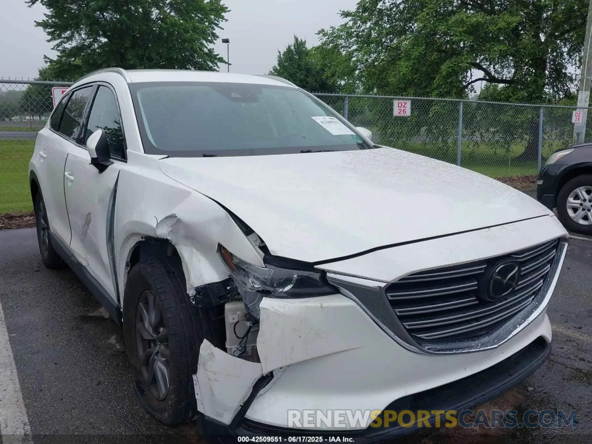 1 Photograph of a damaged car JM3TCBCY0M0508807 MAZDA CX-9 2021