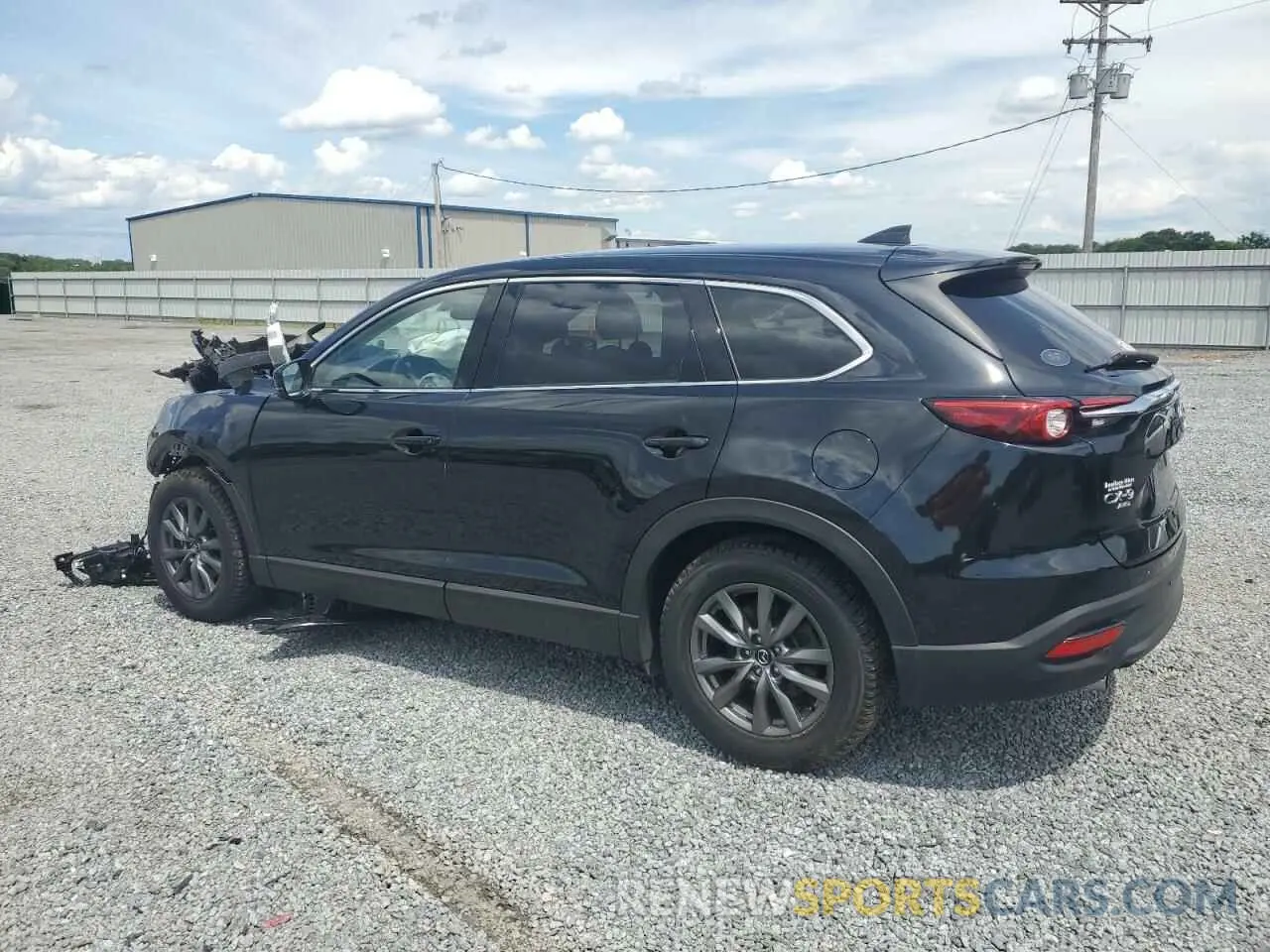 2 Photograph of a damaged car JM3TCBCY1M0502319 MAZDA CX-9 2021