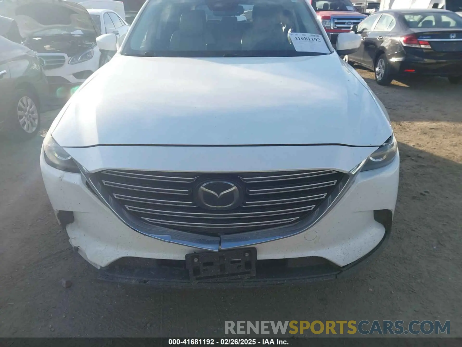 13 Photograph of a damaged car JM3TCBCY1M0507696 MAZDA CX-9 2021