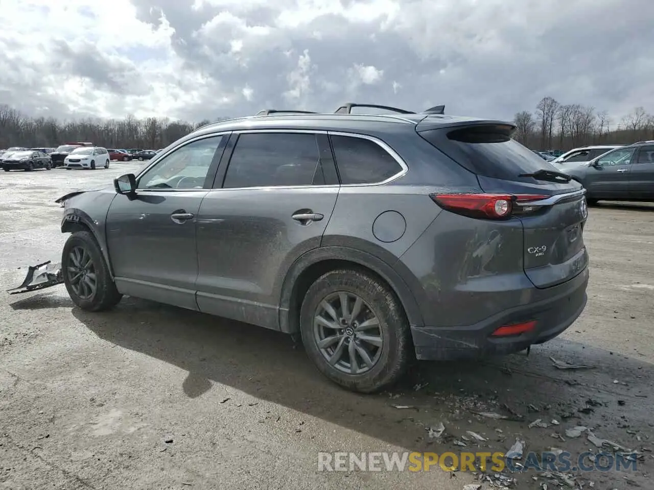 2 Photograph of a damaged car JM3TCBCY1M0527589 MAZDA CX-9 2021