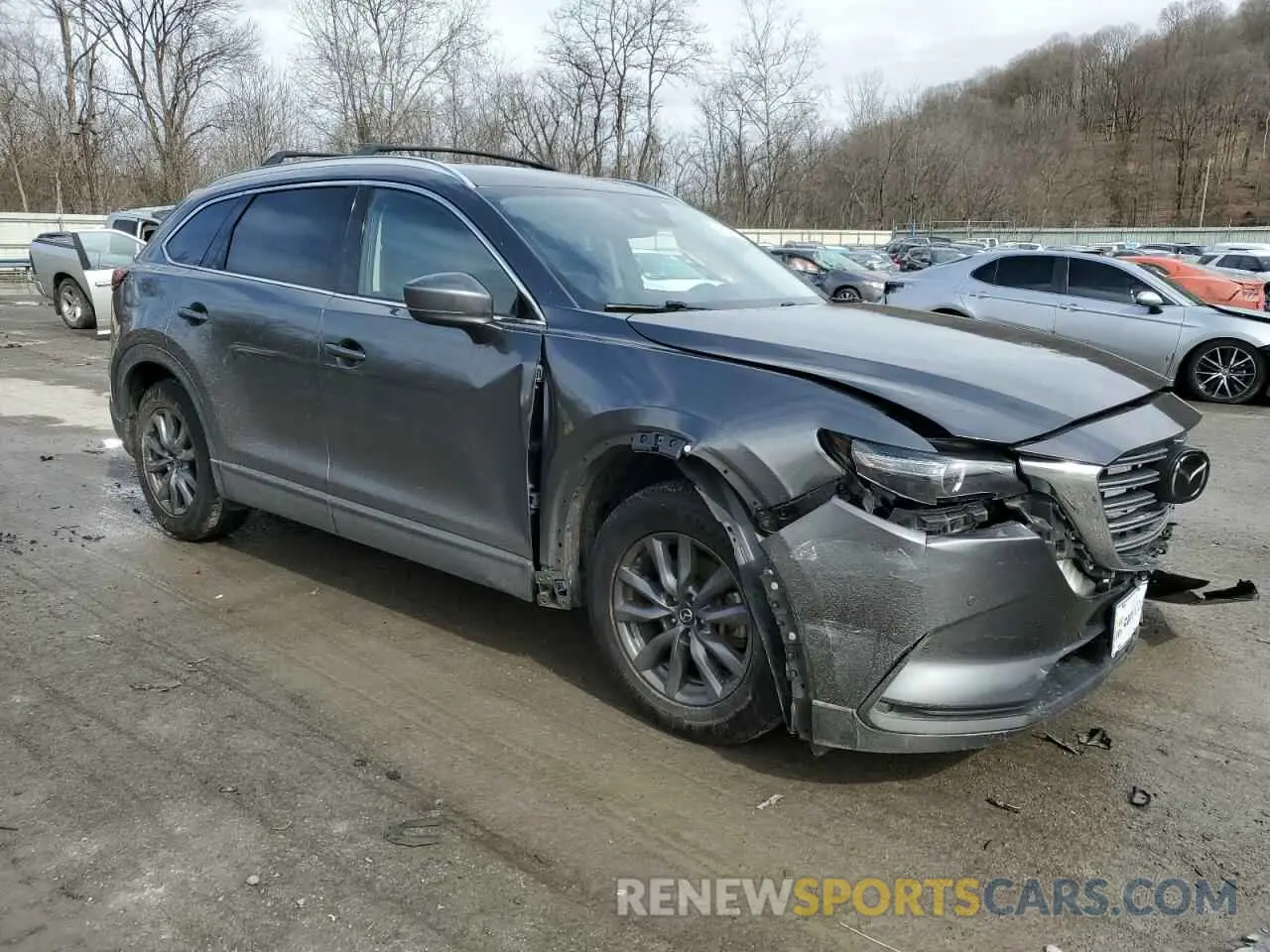 4 Photograph of a damaged car JM3TCBCY1M0527589 MAZDA CX-9 2021