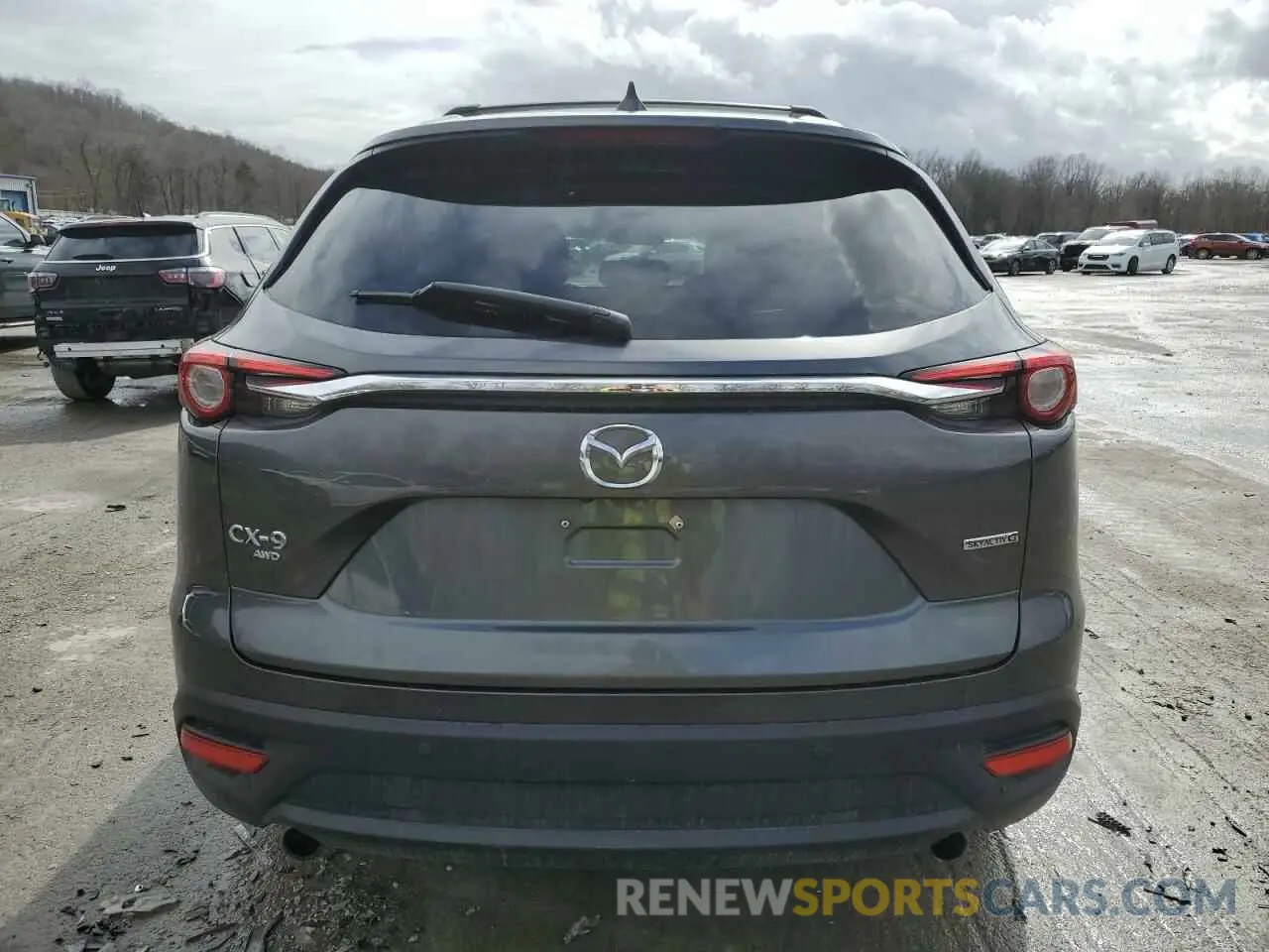 6 Photograph of a damaged car JM3TCBCY1M0527589 MAZDA CX-9 2021
