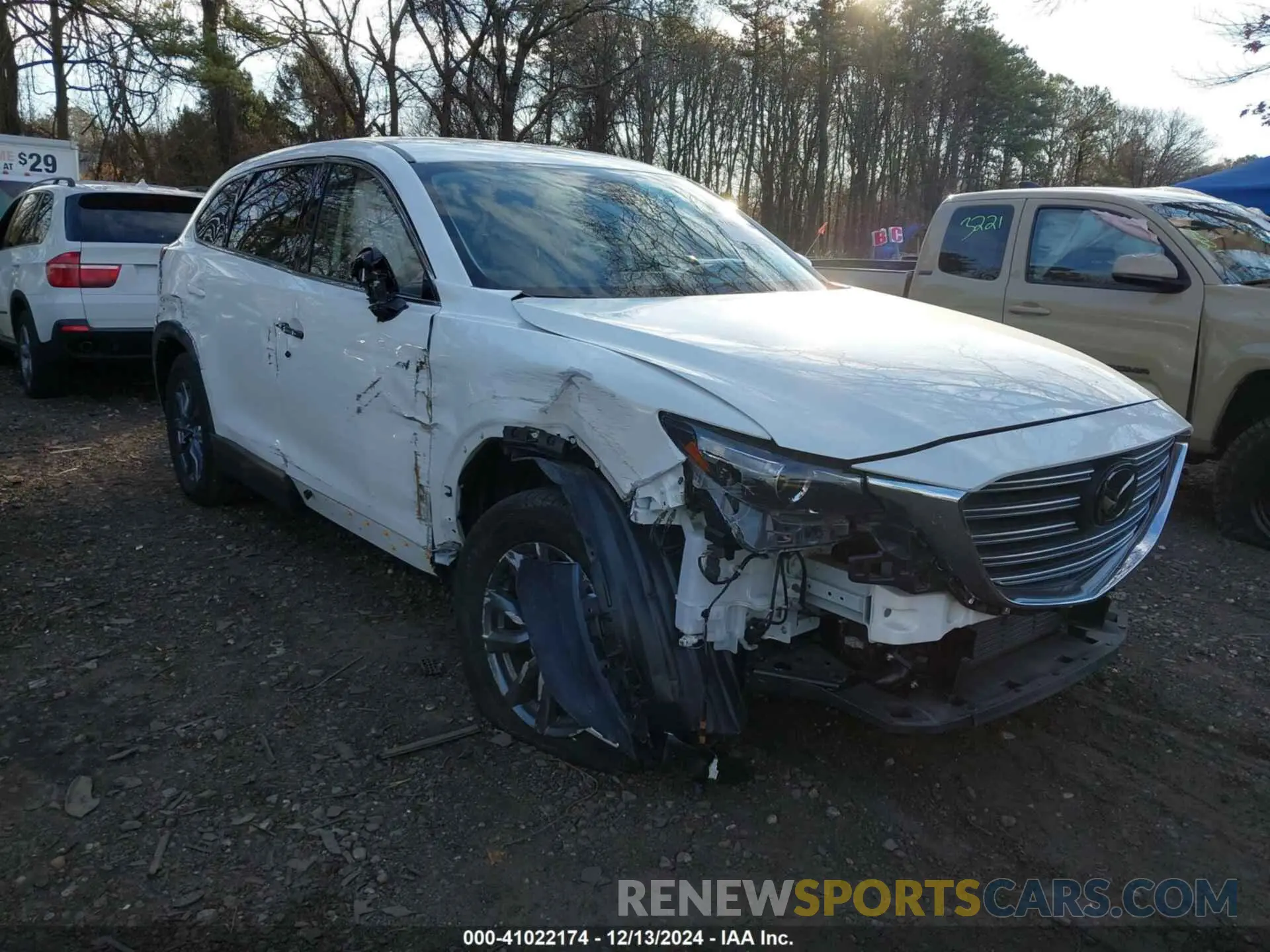 1 Photograph of a damaged car JM3TCBCY2M0525351 MAZDA CX-9 2021