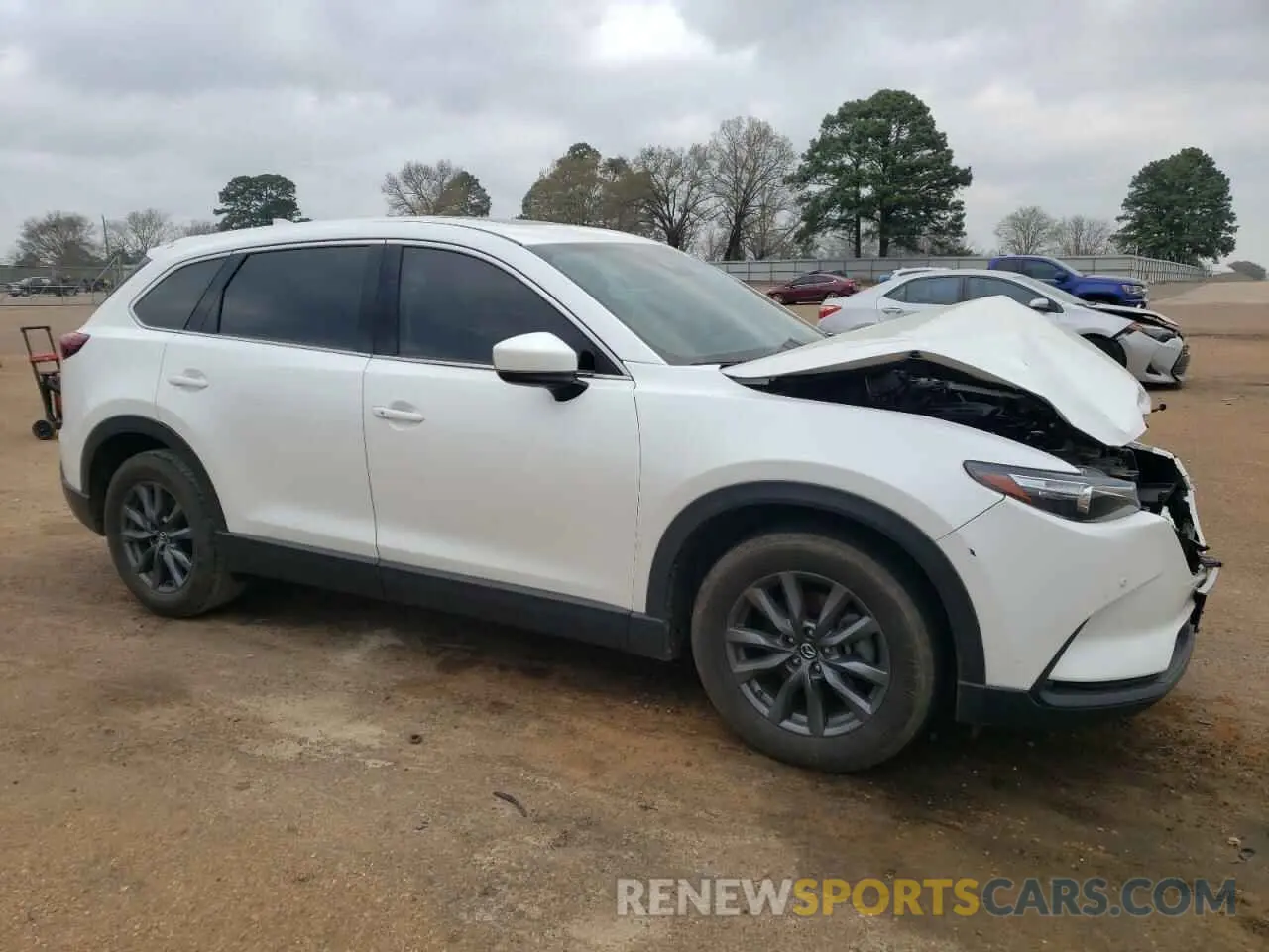 4 Photograph of a damaged car JM3TCBCY2M0536723 MAZDA CX-9 2021