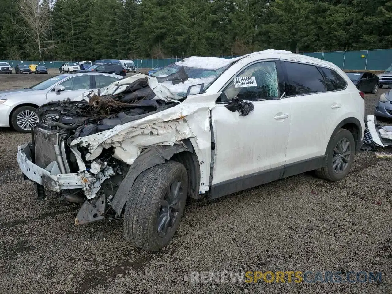 1 Photograph of a damaged car JM3TCBCY3M0504959 MAZDA CX-9 2021