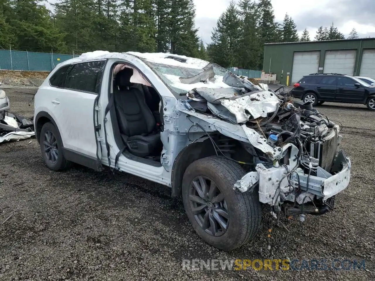 4 Photograph of a damaged car JM3TCBCY3M0504959 MAZDA CX-9 2021