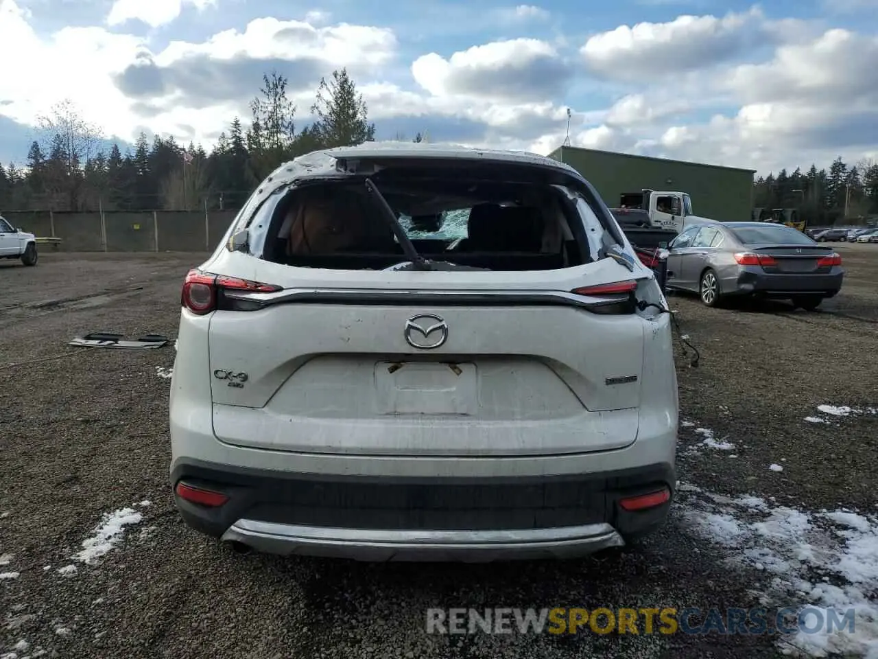 6 Photograph of a damaged car JM3TCBCY3M0504959 MAZDA CX-9 2021