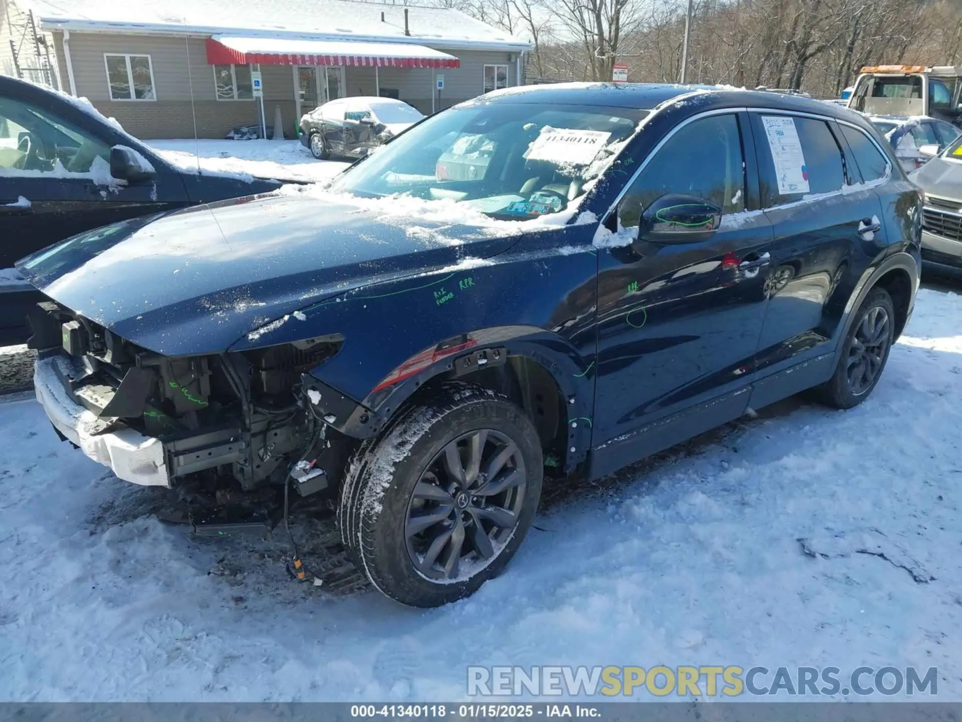 2 Photograph of a damaged car JM3TCBCY3M0510194 MAZDA CX-9 2021