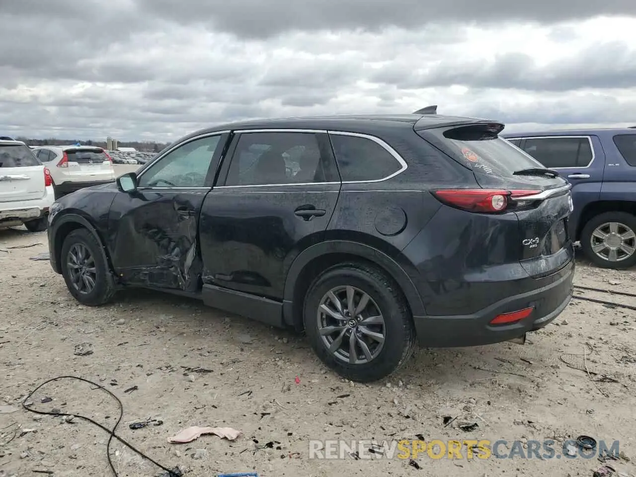2 Photograph of a damaged car JM3TCBCY4M0506333 MAZDA CX-9 2021