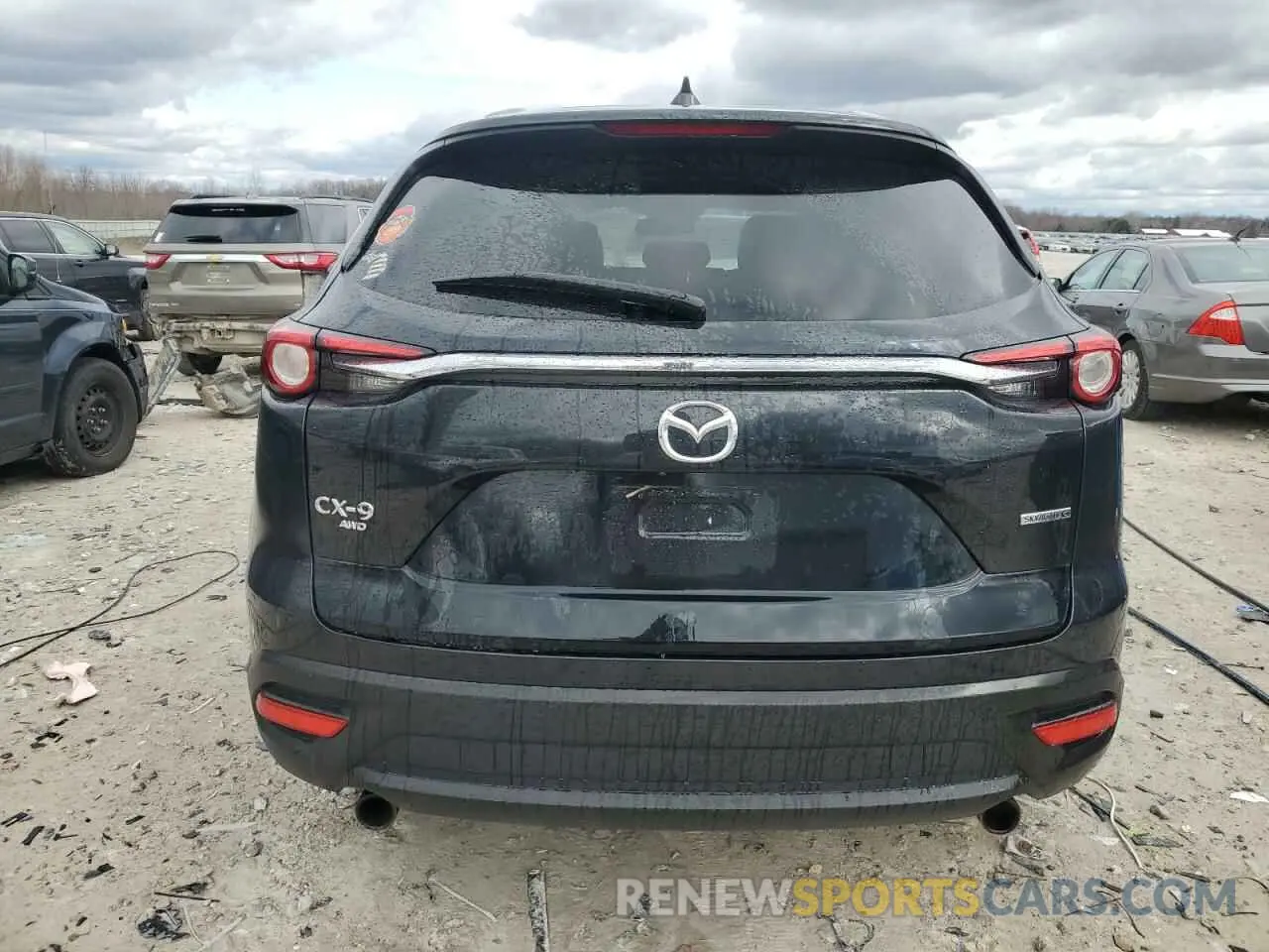 6 Photograph of a damaged car JM3TCBCY4M0506333 MAZDA CX-9 2021
