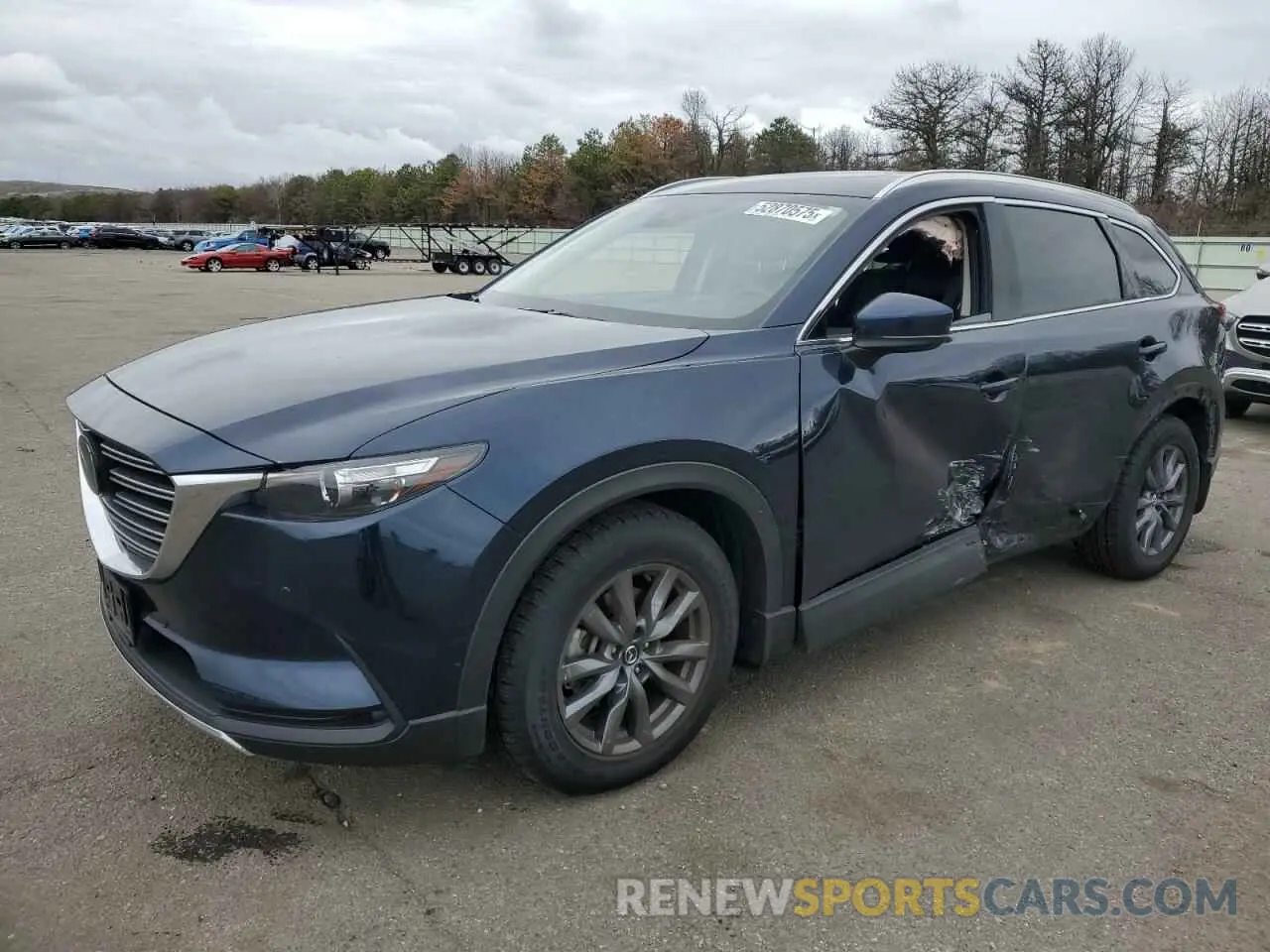 1 Photograph of a damaged car JM3TCBCY4M0534696 MAZDA CX-9 2021