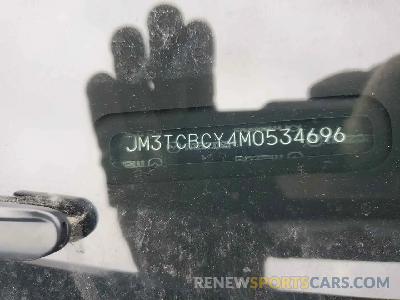 15 Photograph of a damaged car JM3TCBCY4M0534696 MAZDA CX-9 2021