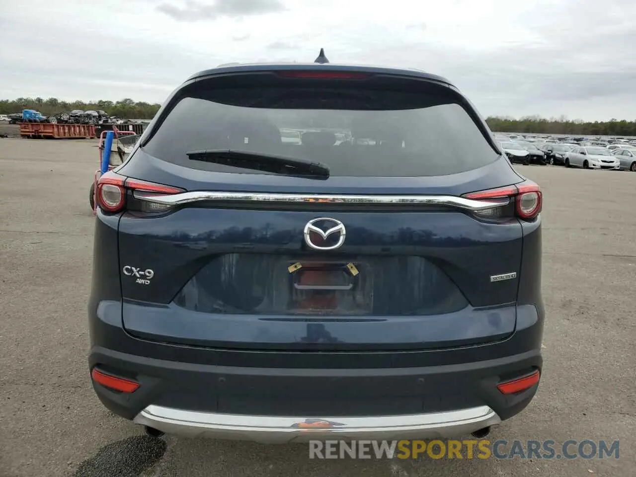 6 Photograph of a damaged car JM3TCBCY4M0534696 MAZDA CX-9 2021