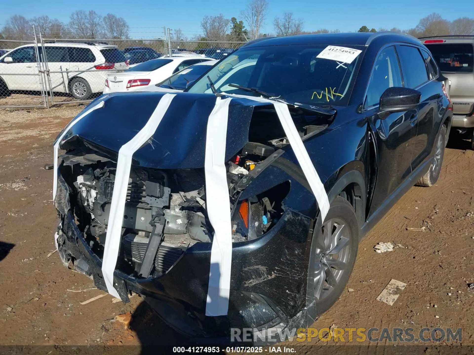 2 Photograph of a damaged car JM3TCBCY6M0509136 MAZDA CX-9 2021