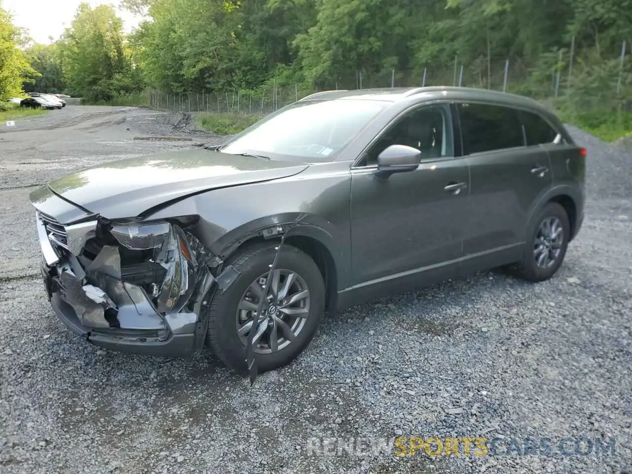 1 Photograph of a damaged car JM3TCBCY6M0512571 MAZDA CX-9 2021