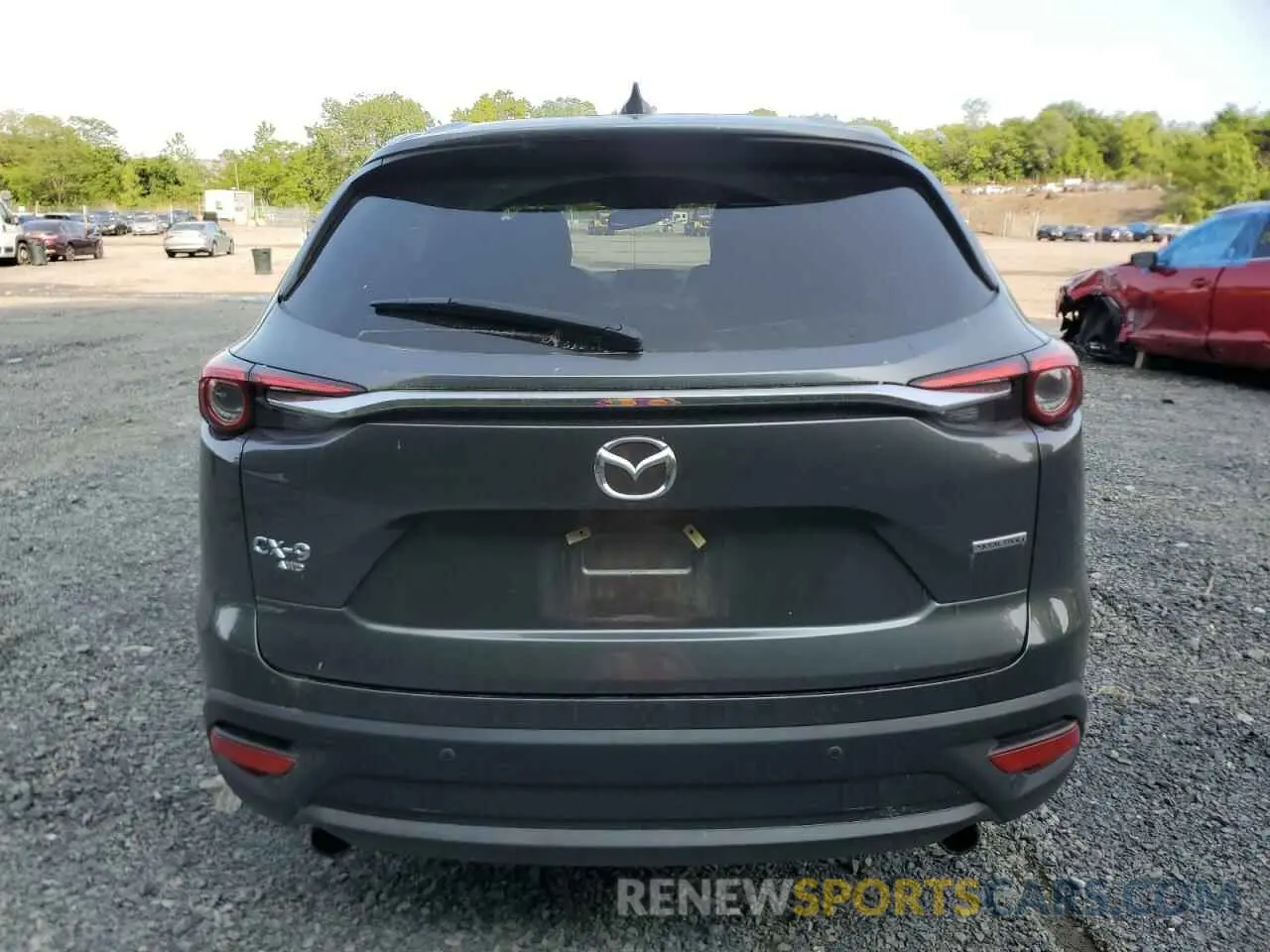 6 Photograph of a damaged car JM3TCBCY6M0512571 MAZDA CX-9 2021