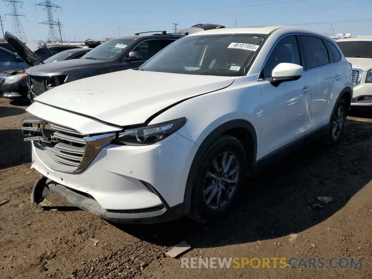 1 Photograph of a damaged car JM3TCBCY6M0521061 MAZDA CX-9 2021