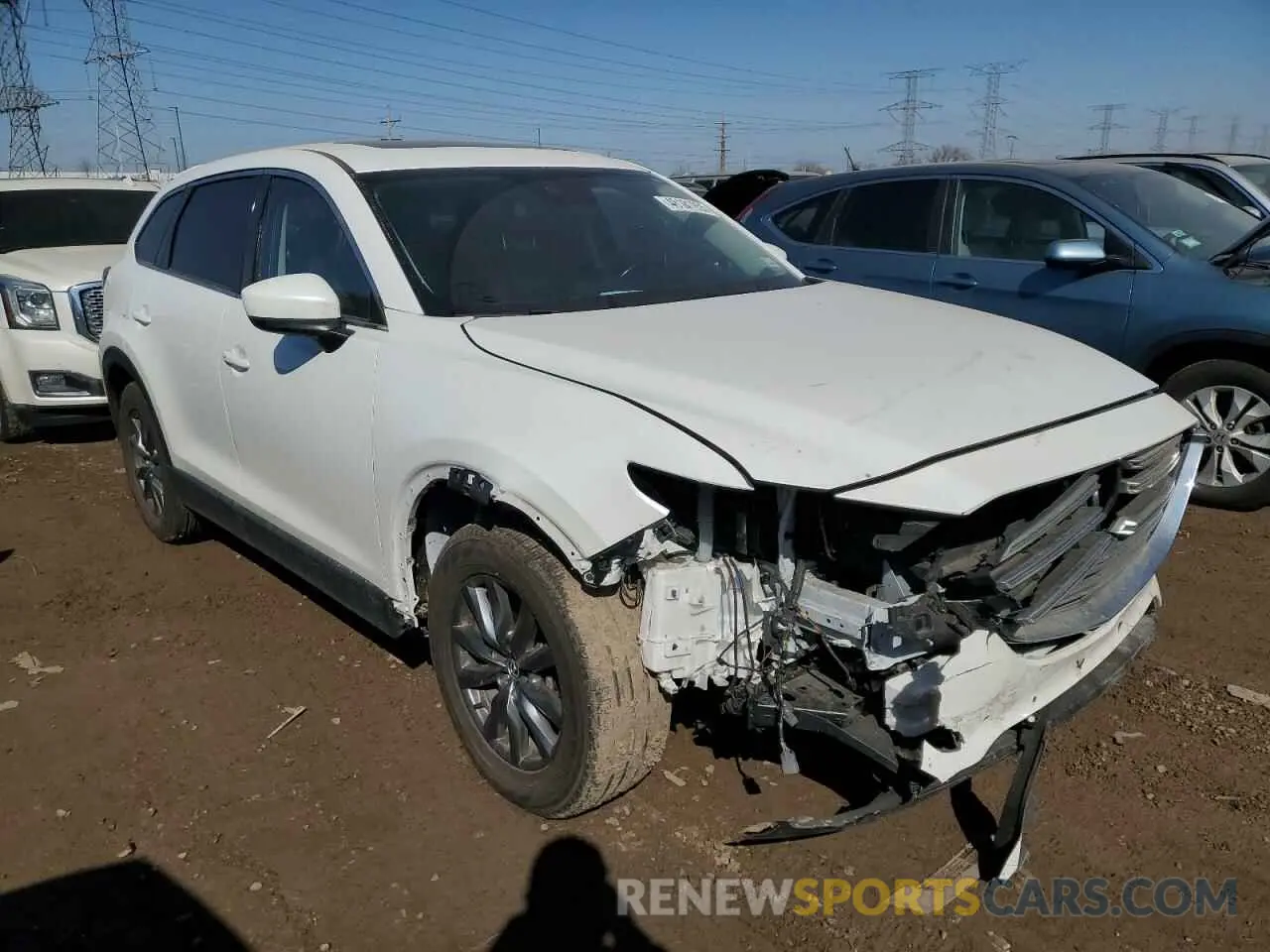 4 Photograph of a damaged car JM3TCBCY6M0521061 MAZDA CX-9 2021