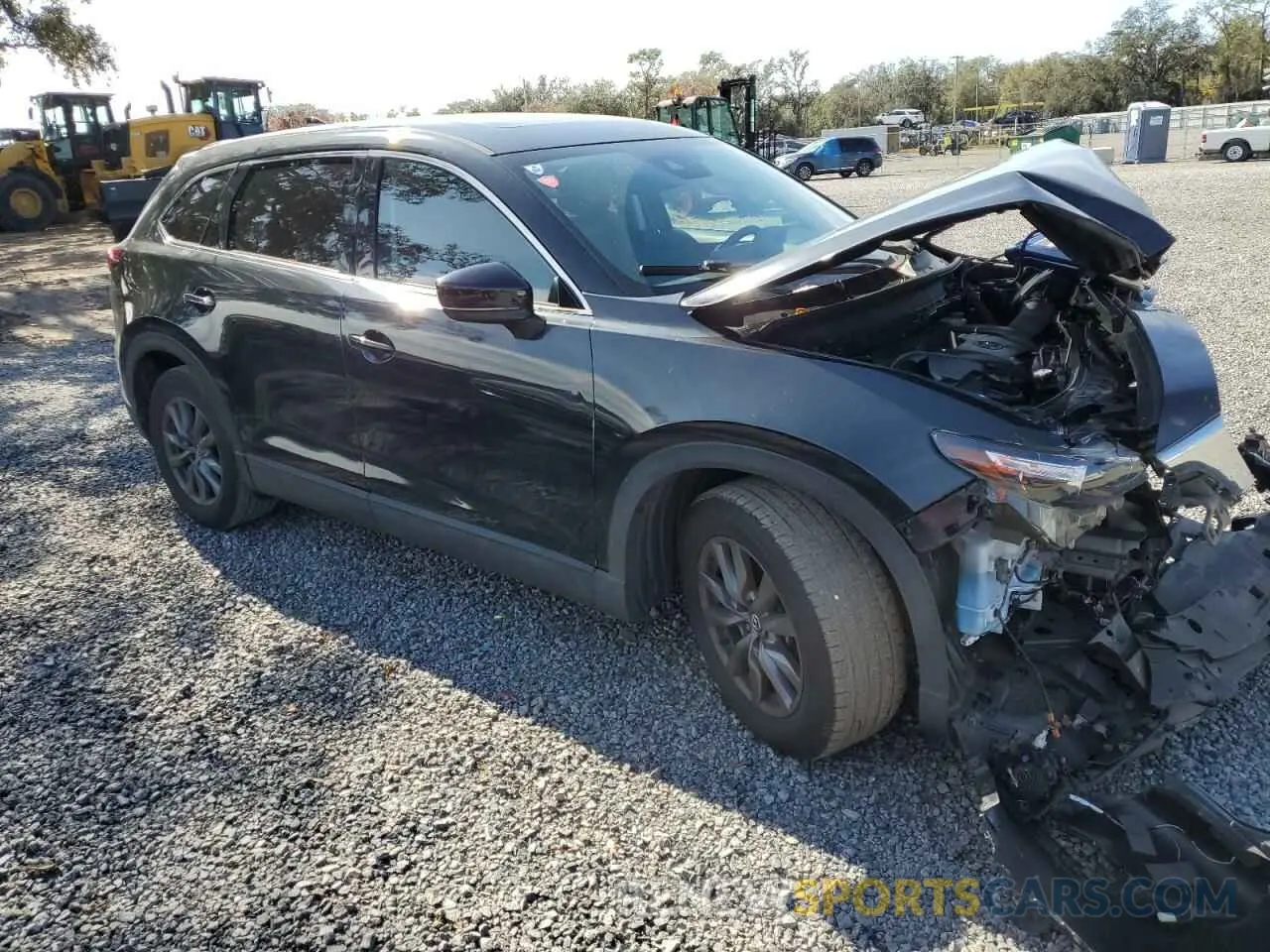 4 Photograph of a damaged car JM3TCBCY7M0503989 MAZDA CX-9 2021