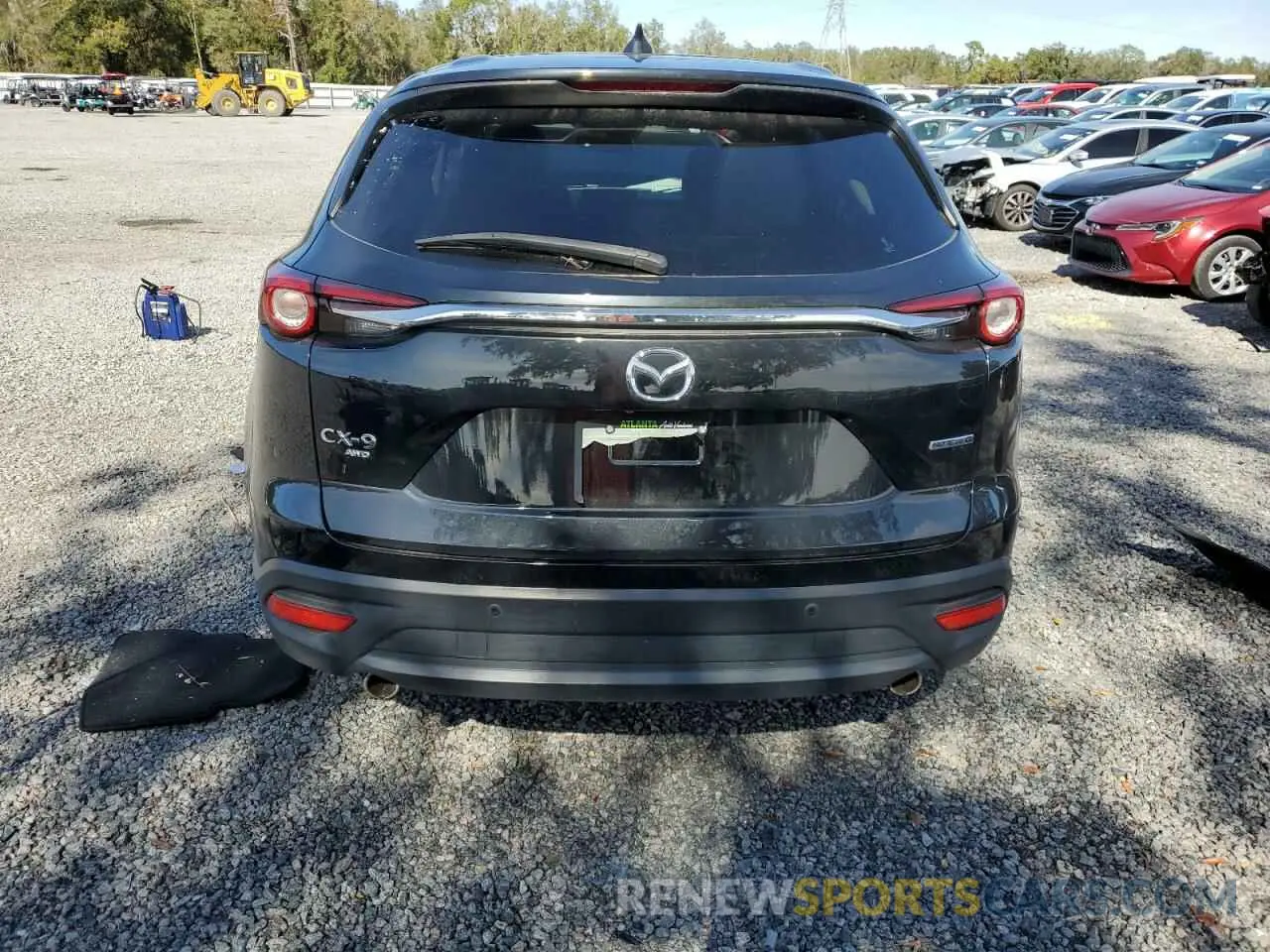 6 Photograph of a damaged car JM3TCBCY7M0503989 MAZDA CX-9 2021