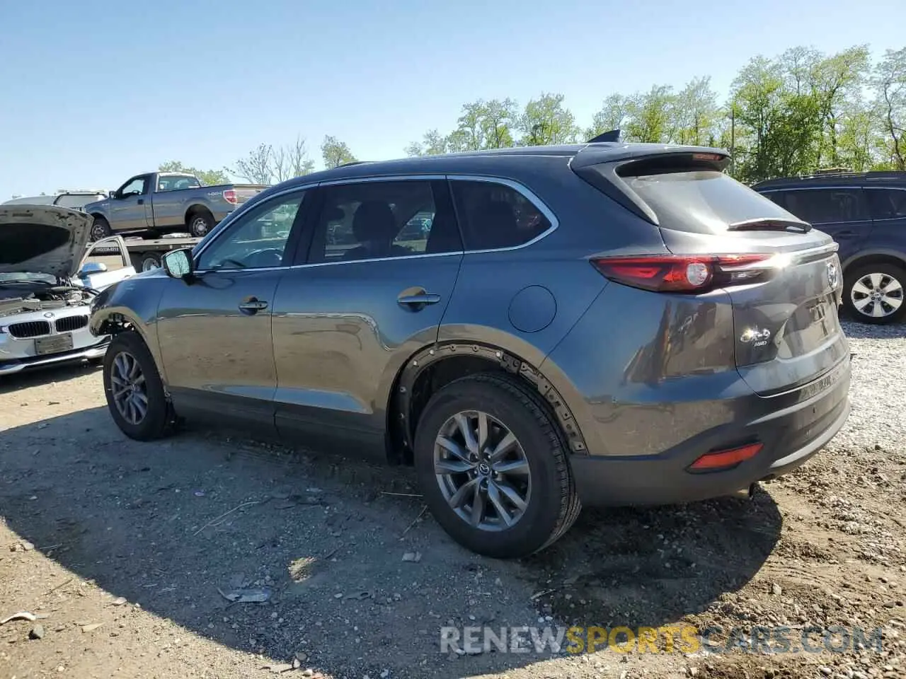 2 Photograph of a damaged car JM3TCBCY7M0515088 MAZDA CX-9 2021