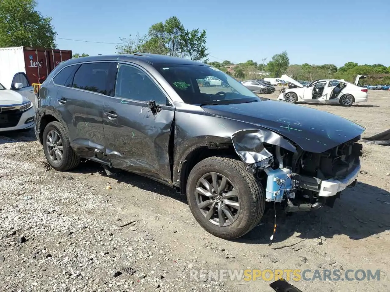 4 Photograph of a damaged car JM3TCBCY7M0515088 MAZDA CX-9 2021