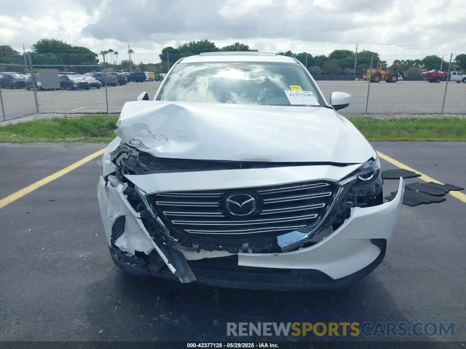 6 Photograph of a damaged car JM3TCBCY7M0538287 MAZDA CX-9 2021