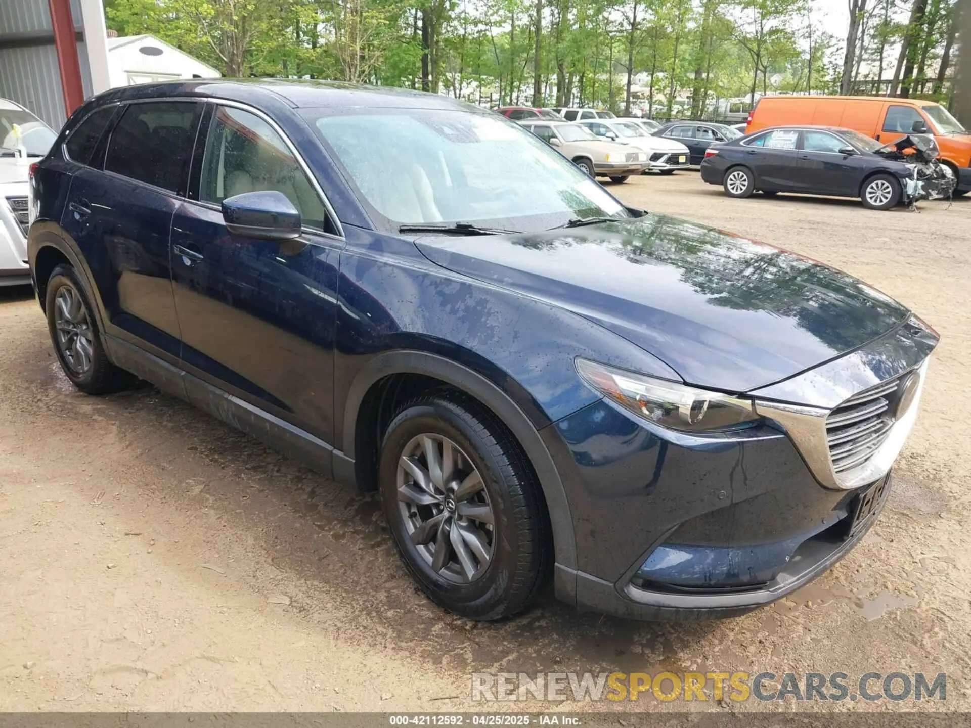 1 Photograph of a damaged car JM3TCBCY8M0541991 MAZDA CX-9 2021