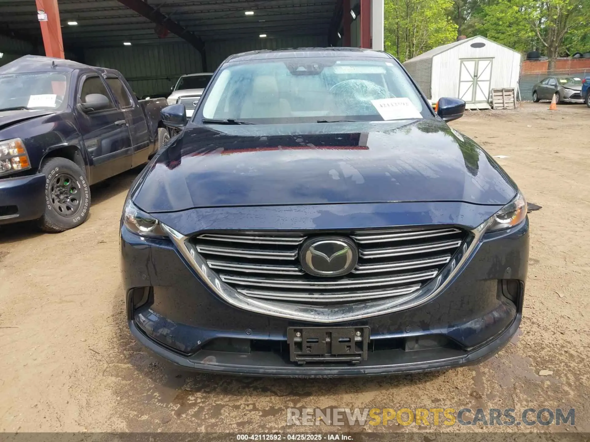12 Photograph of a damaged car JM3TCBCY8M0541991 MAZDA CX-9 2021