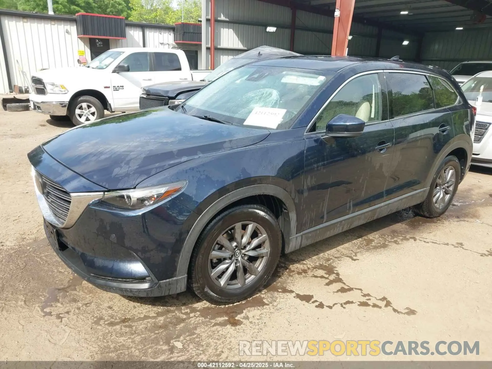 2 Photograph of a damaged car JM3TCBCY8M0541991 MAZDA CX-9 2021