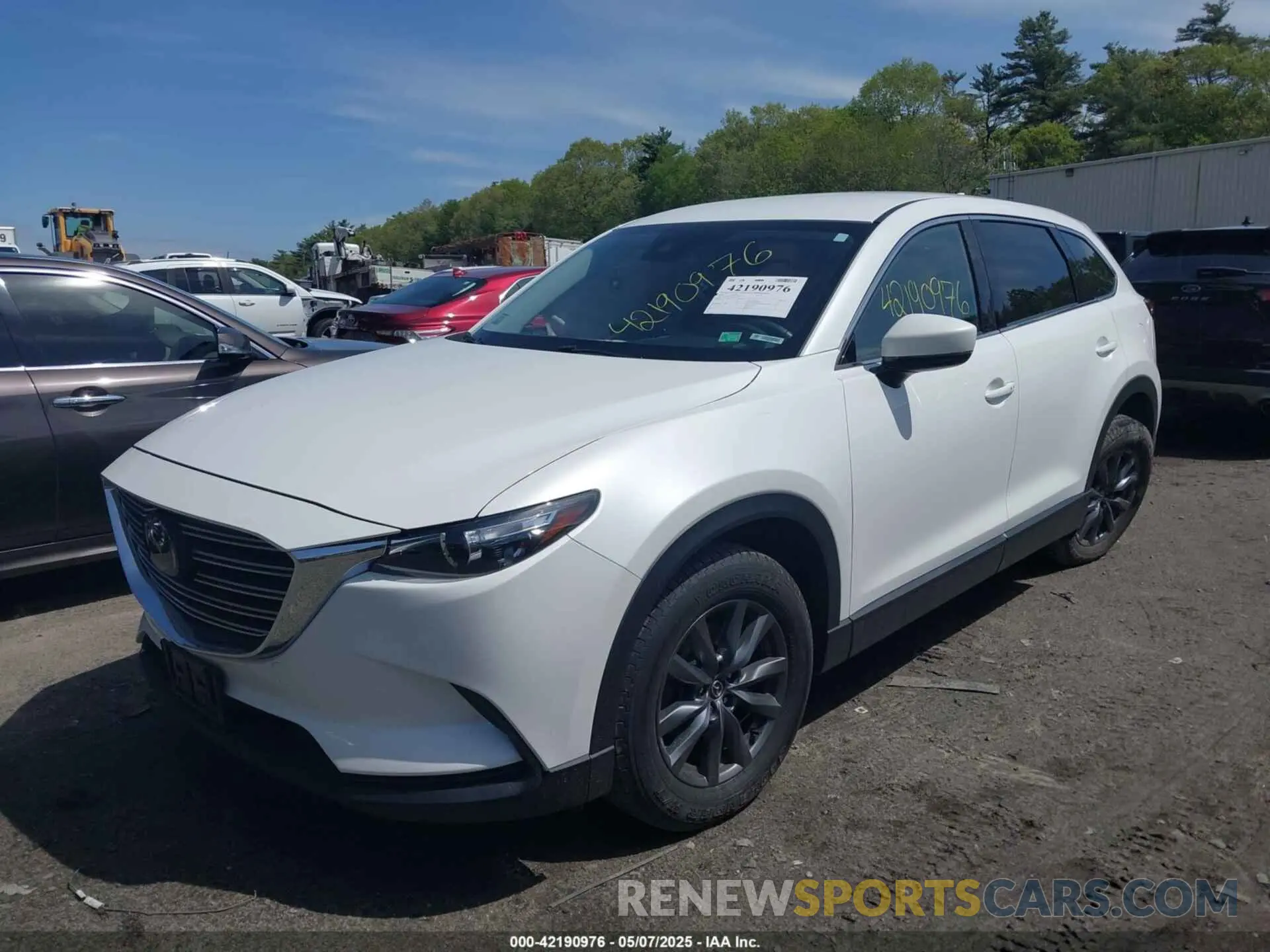 2 Photograph of a damaged car JM3TCBCYXM0521323 MAZDA CX-9 2021