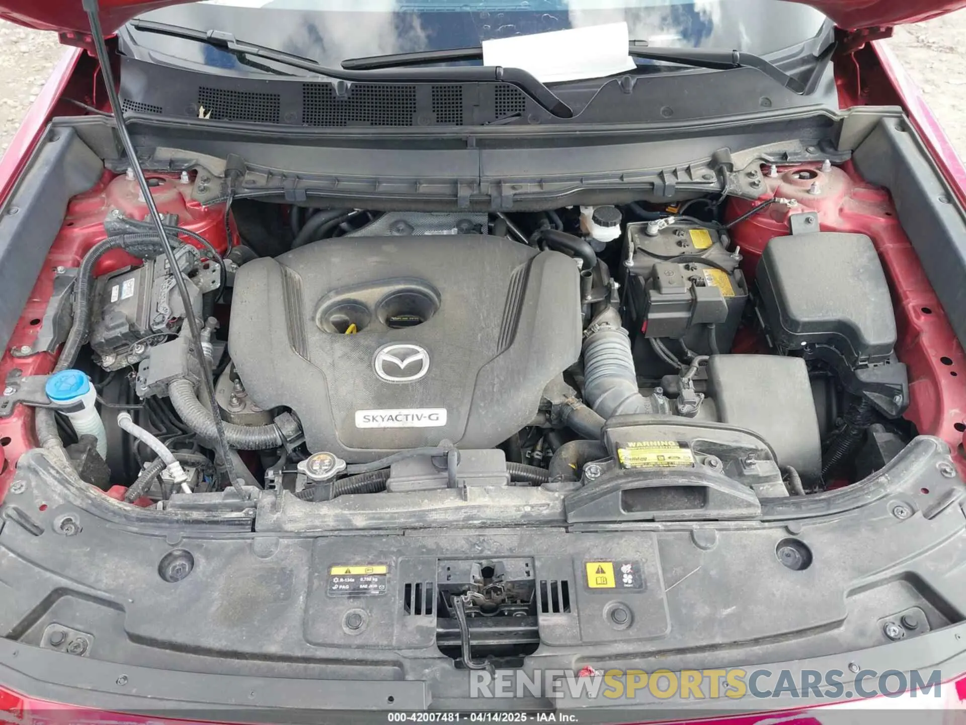 10 Photograph of a damaged car JM3TCBDY0M0516890 MAZDA CX-9 2021