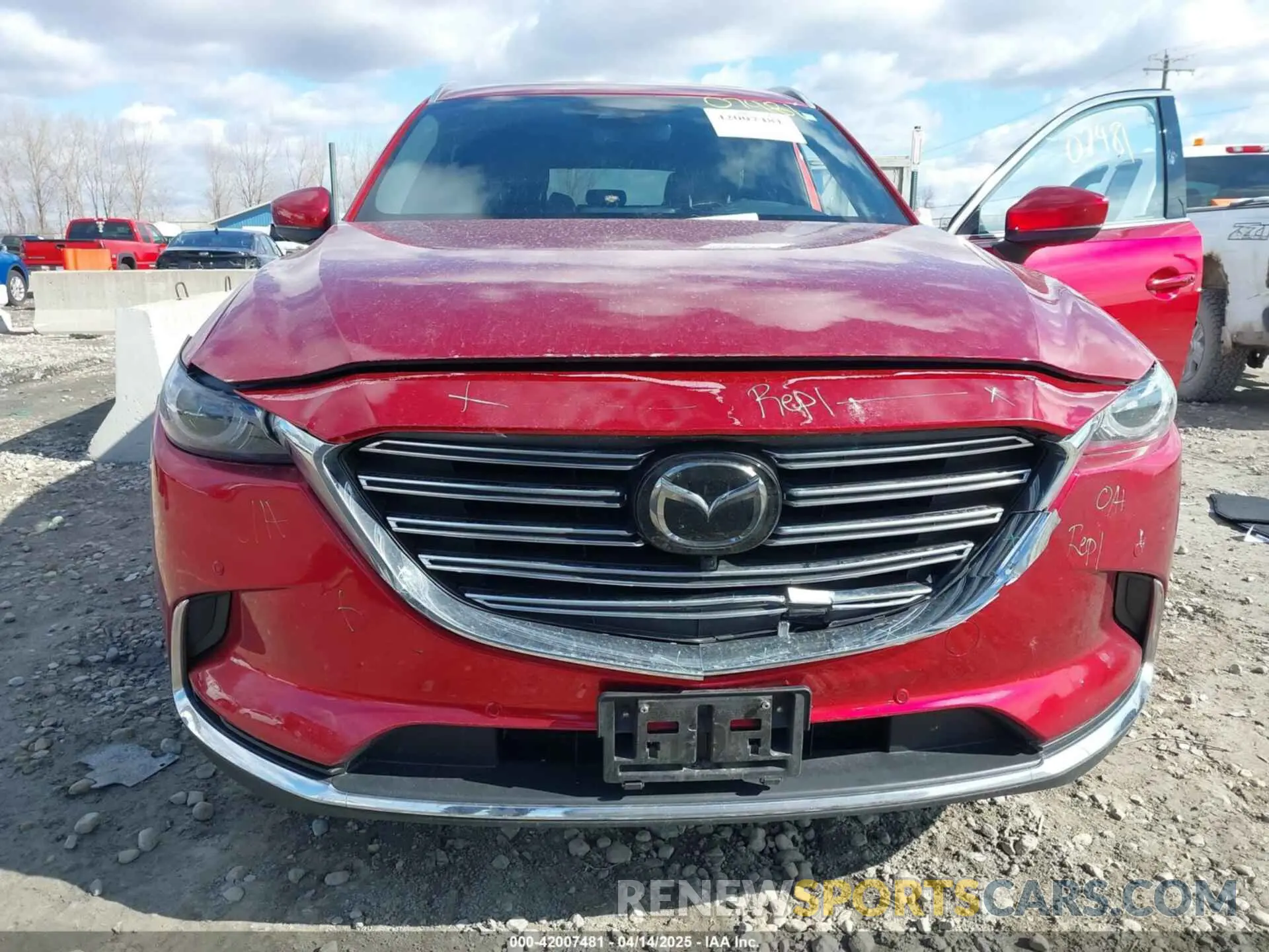 12 Photograph of a damaged car JM3TCBDY0M0516890 MAZDA CX-9 2021