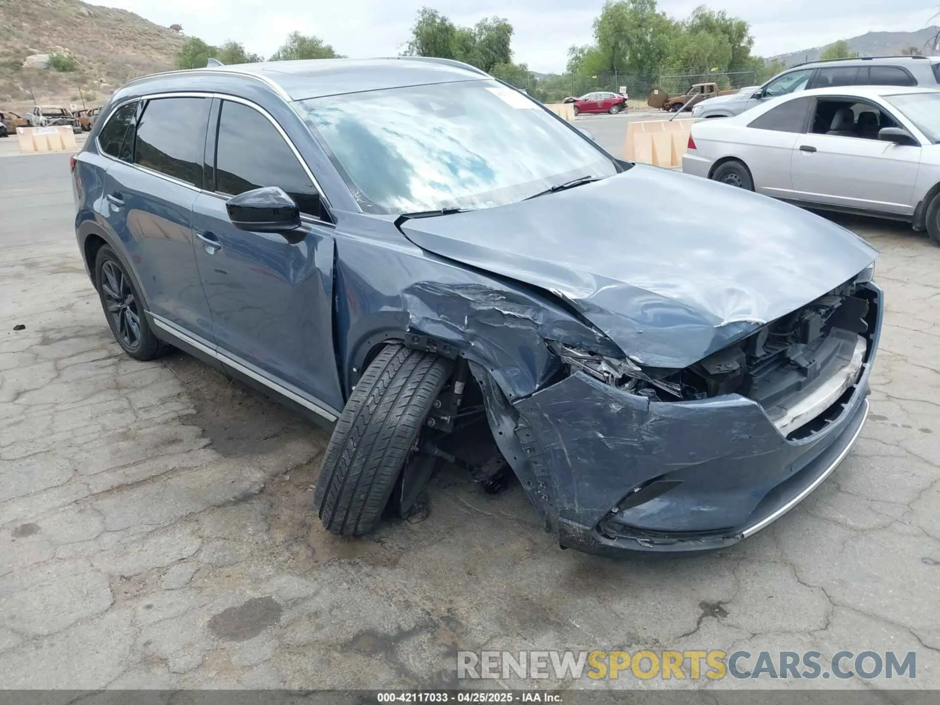 1 Photograph of a damaged car JM3TCBDY0M0538954 MAZDA CX-9 2021