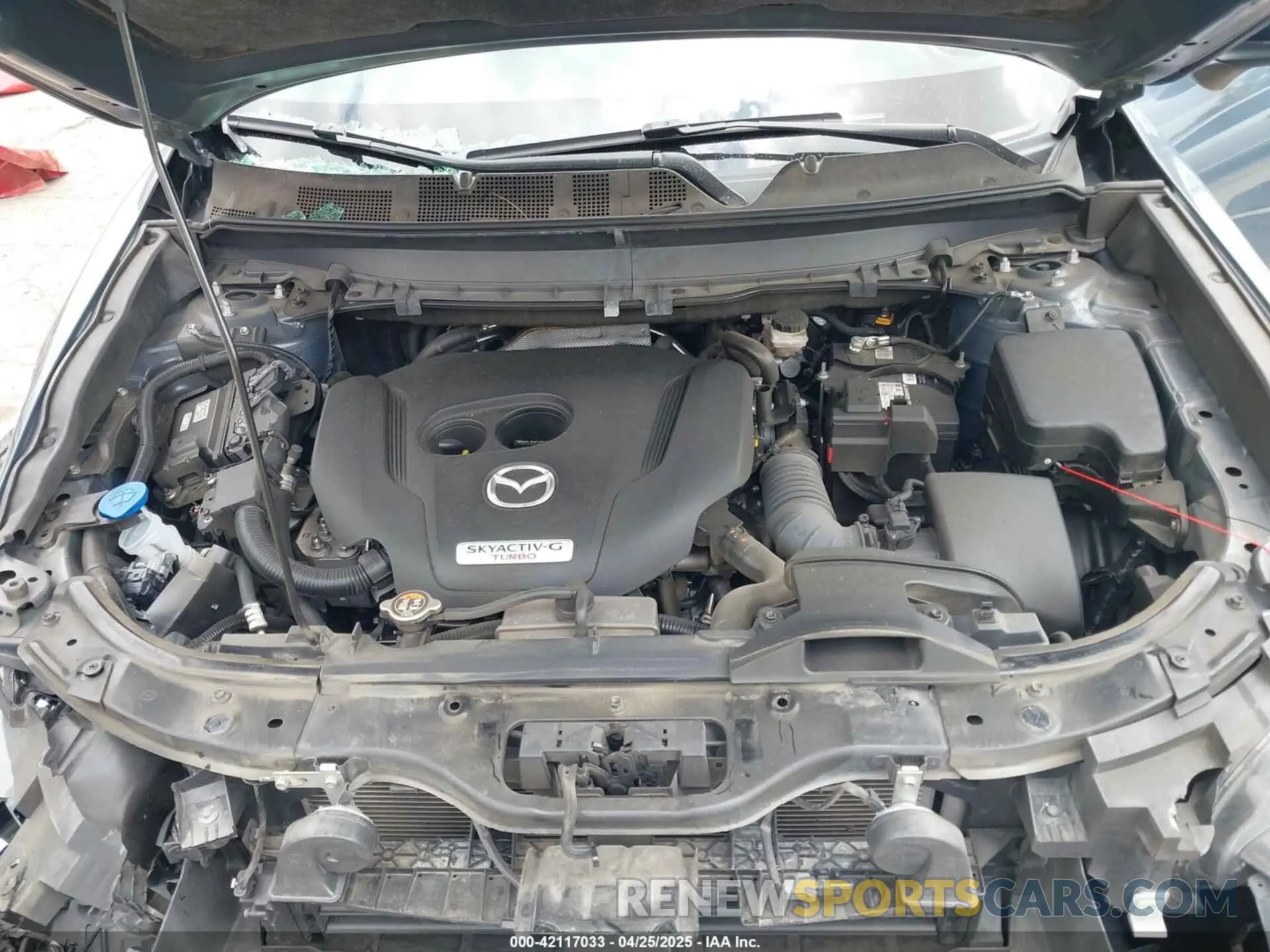 10 Photograph of a damaged car JM3TCBDY0M0538954 MAZDA CX-9 2021