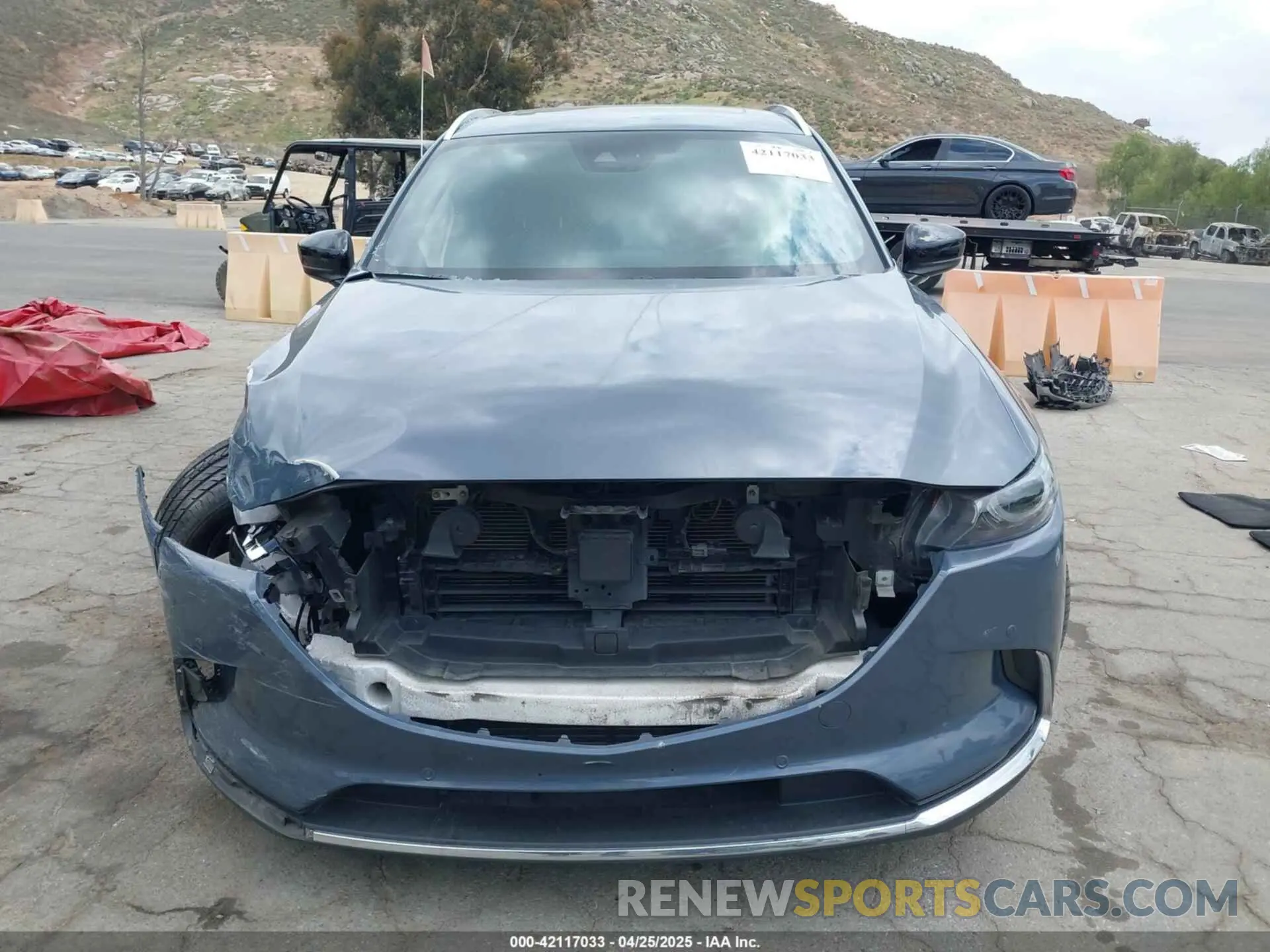 12 Photograph of a damaged car JM3TCBDY0M0538954 MAZDA CX-9 2021
