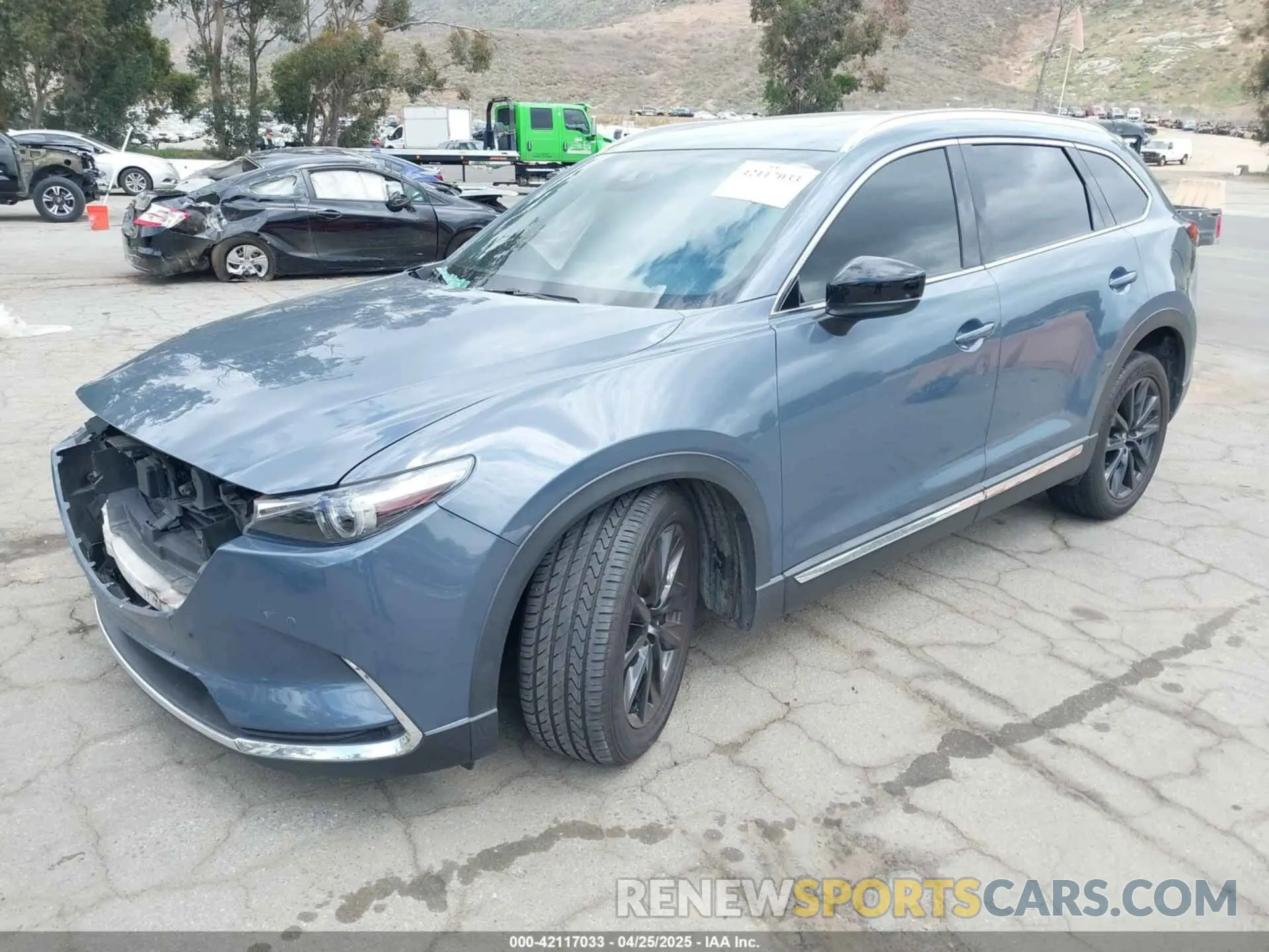 2 Photograph of a damaged car JM3TCBDY0M0538954 MAZDA CX-9 2021