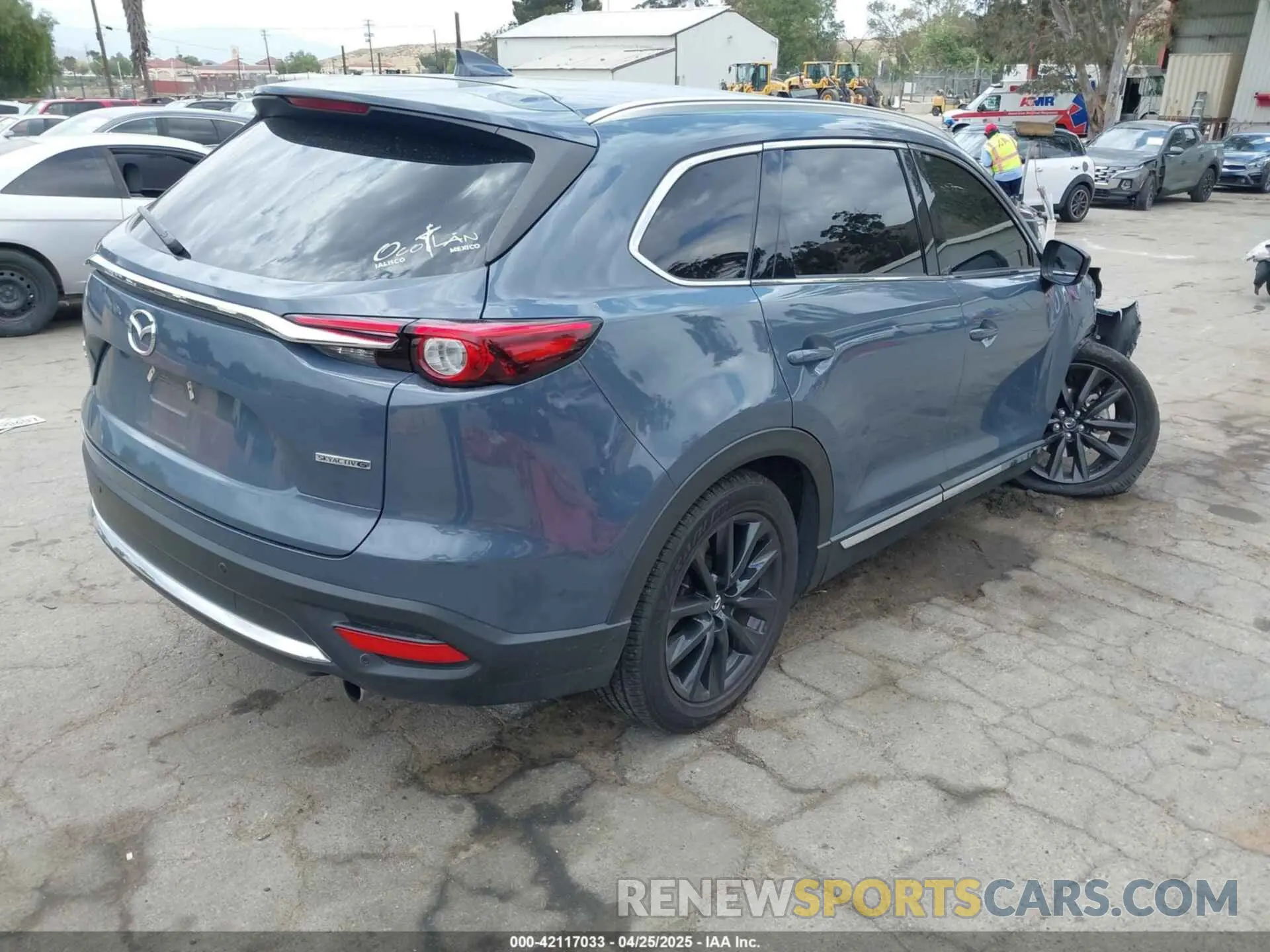 4 Photograph of a damaged car JM3TCBDY0M0538954 MAZDA CX-9 2021