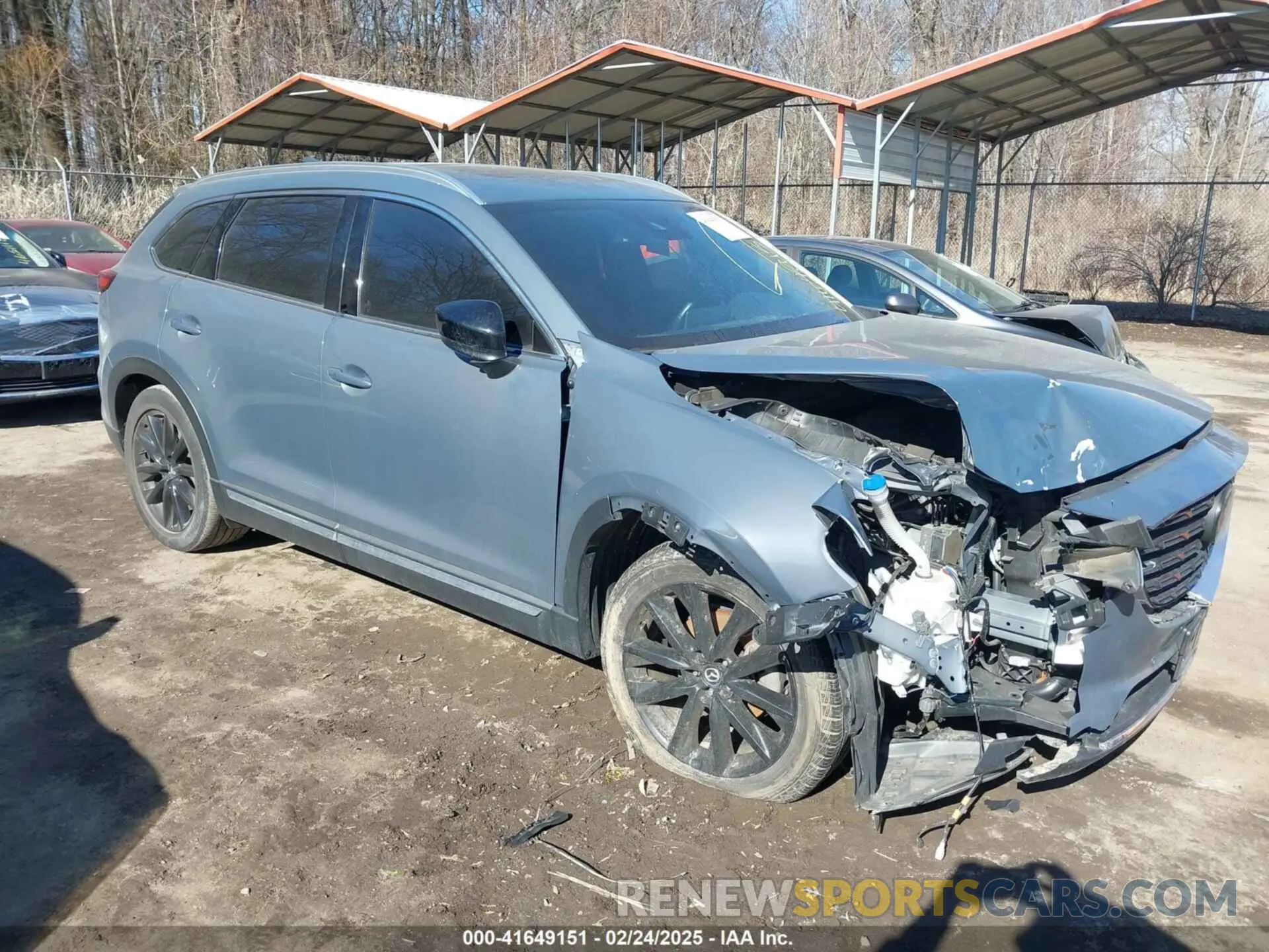 1 Photograph of a damaged car JM3TCBDY1M0505302 MAZDA CX-9 2021