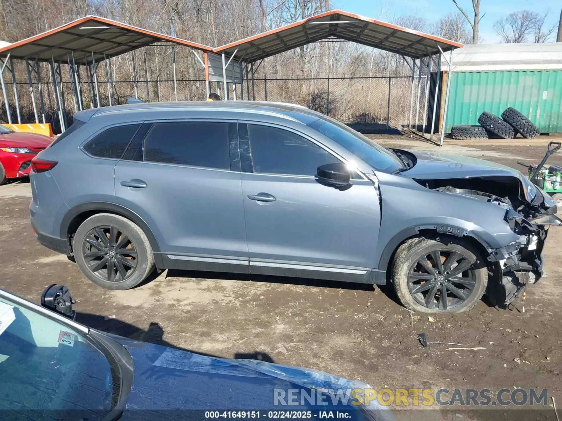 12 Photograph of a damaged car JM3TCBDY1M0505302 MAZDA CX-9 2021